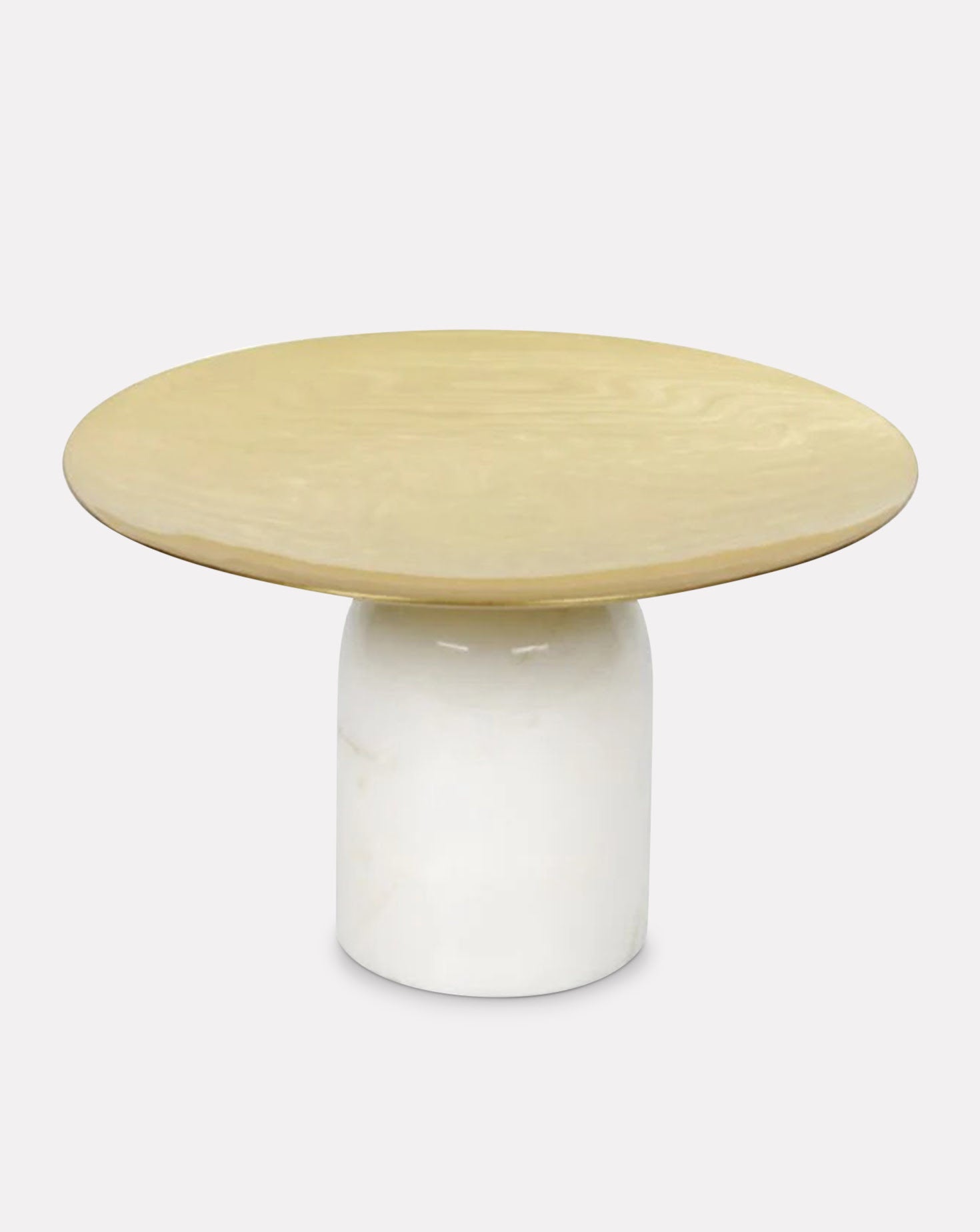 Morbi Marble and Brass Fruit Bowl