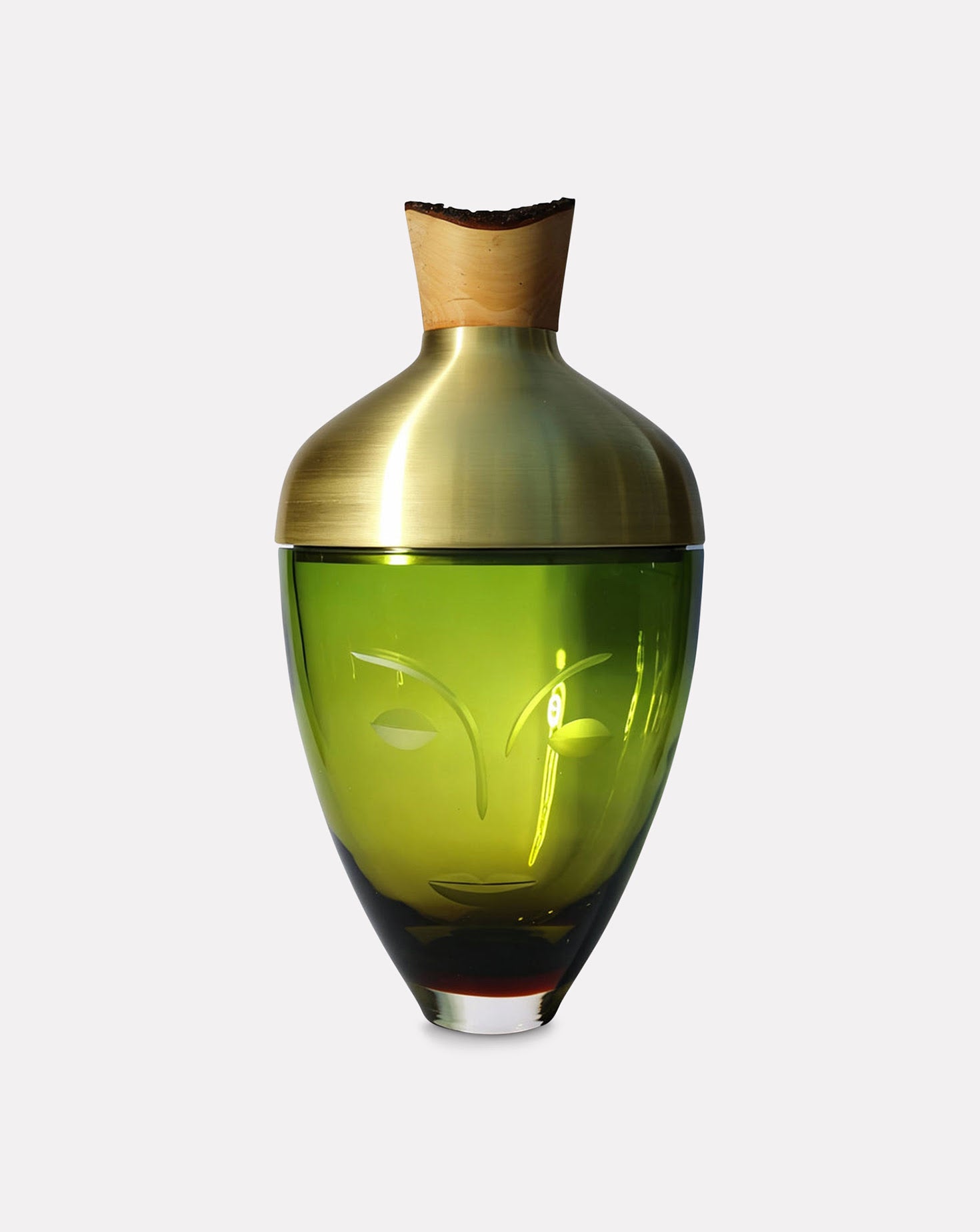 Muse Classic figurative Glass Vessel