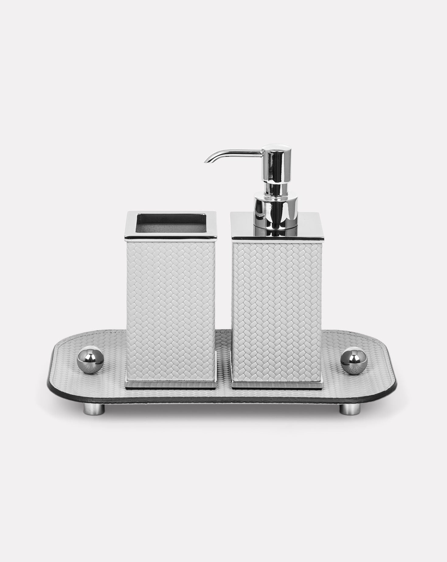 Olimpia Chrome Bathroom Set