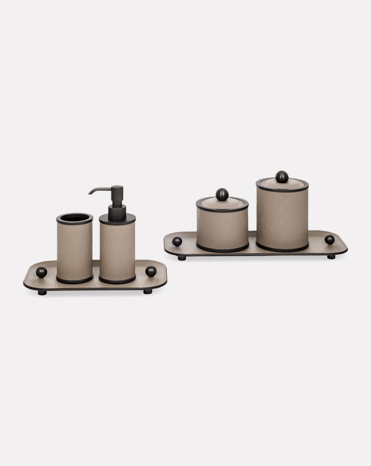 Olimpia Brass Round Cotton Pad Holder Small
