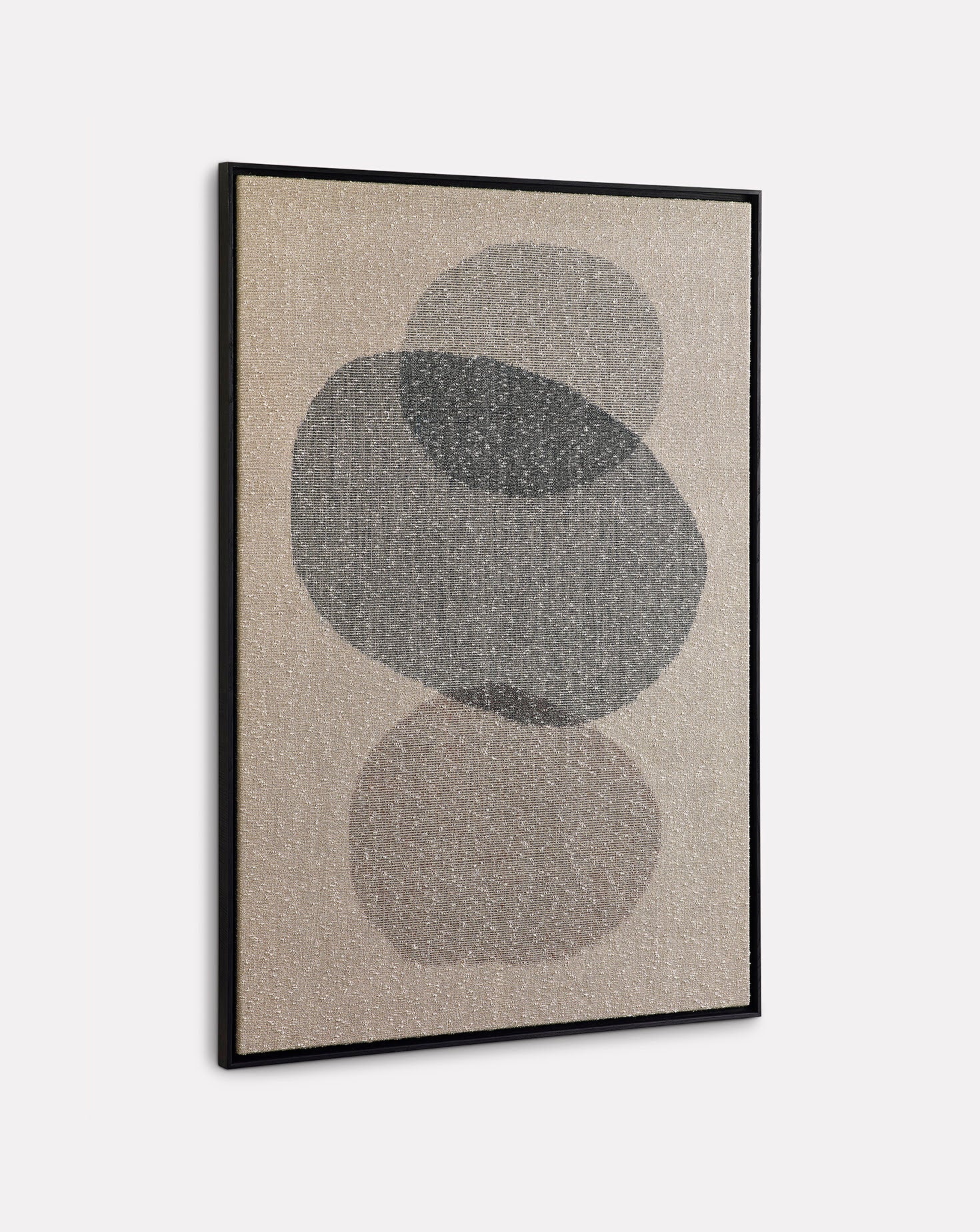 PEBBLES II Mixed Media Wall Art