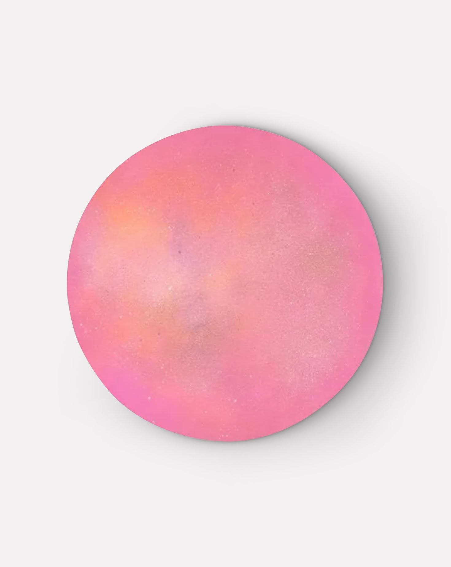 Pink Moon Canvas and Paint Wall Art