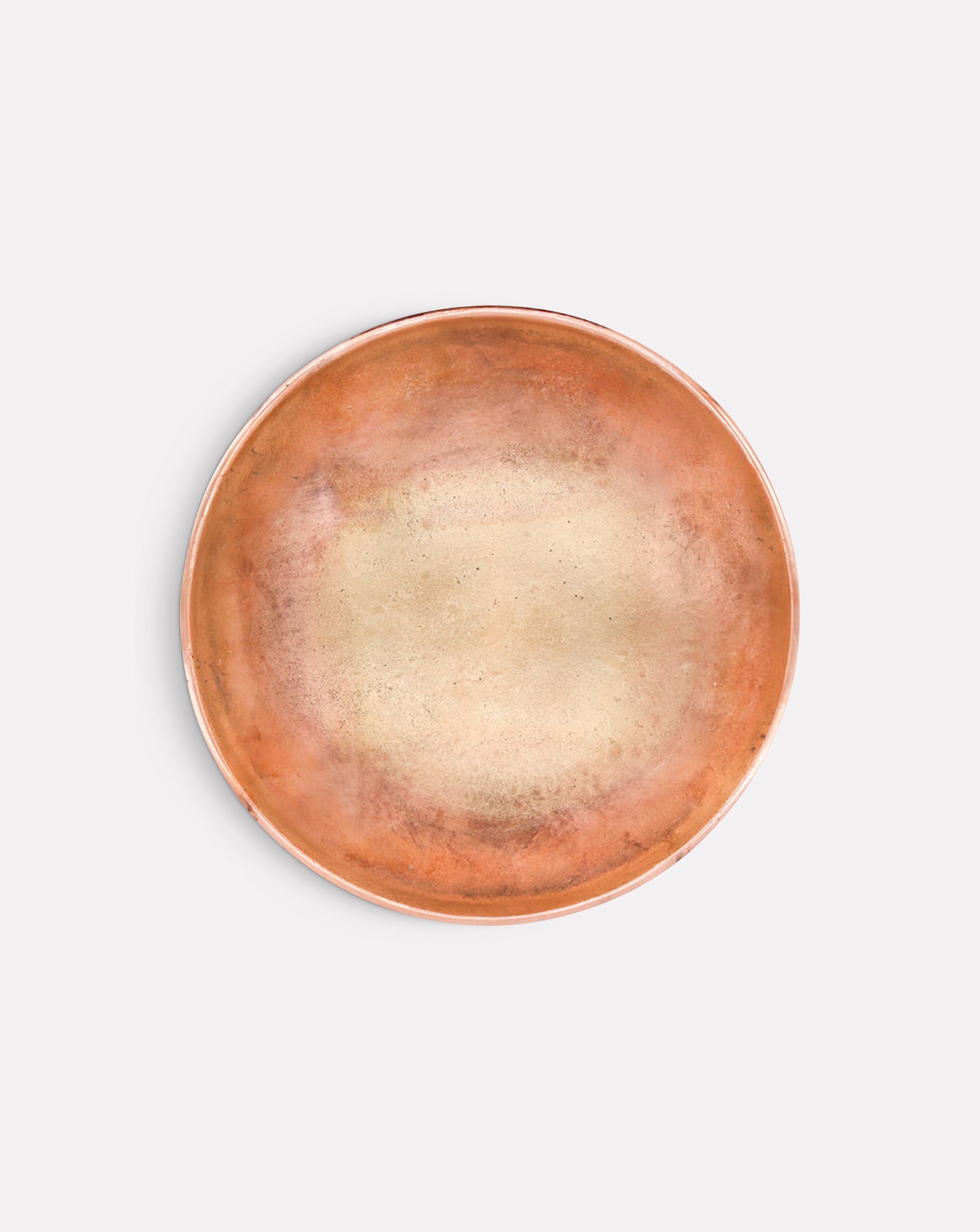 Dual Plated Metal Bowl Medium