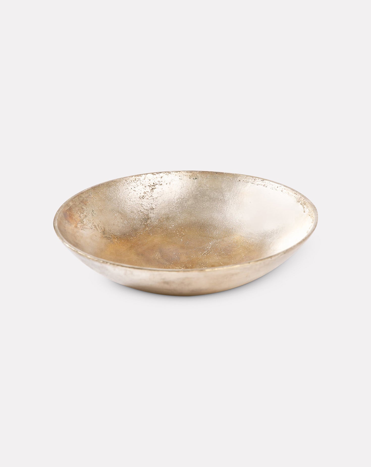 Dual Plated Metal Bowl Large