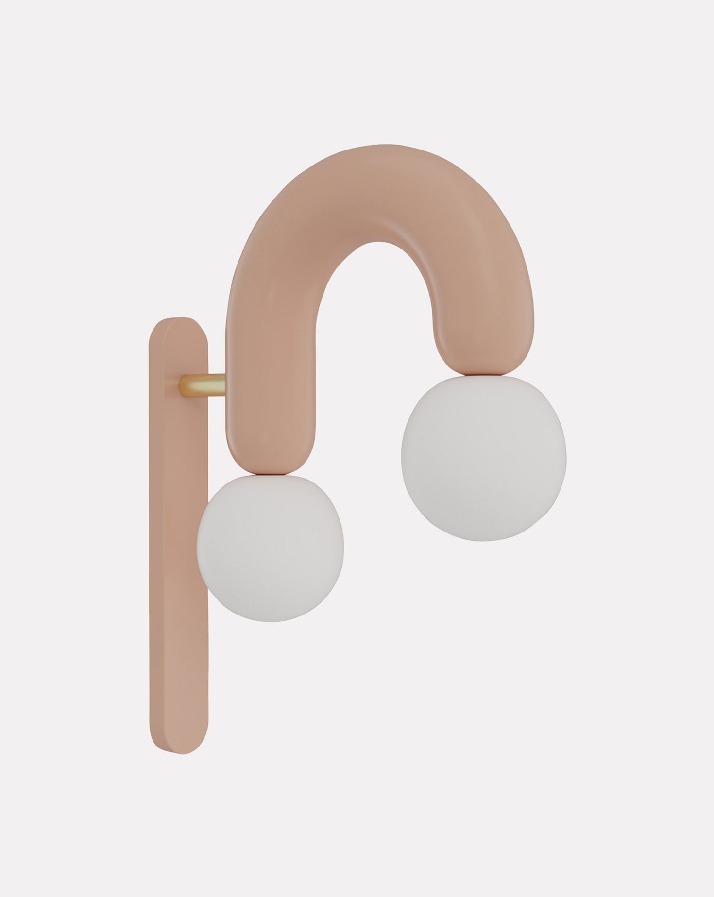 Play Satin Brass Wall Lamp II