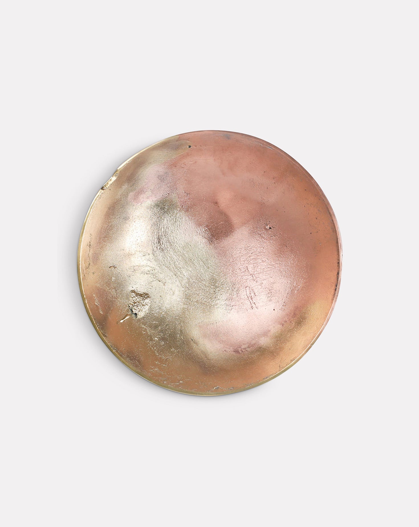 Dual Poured Metal Bowl Large