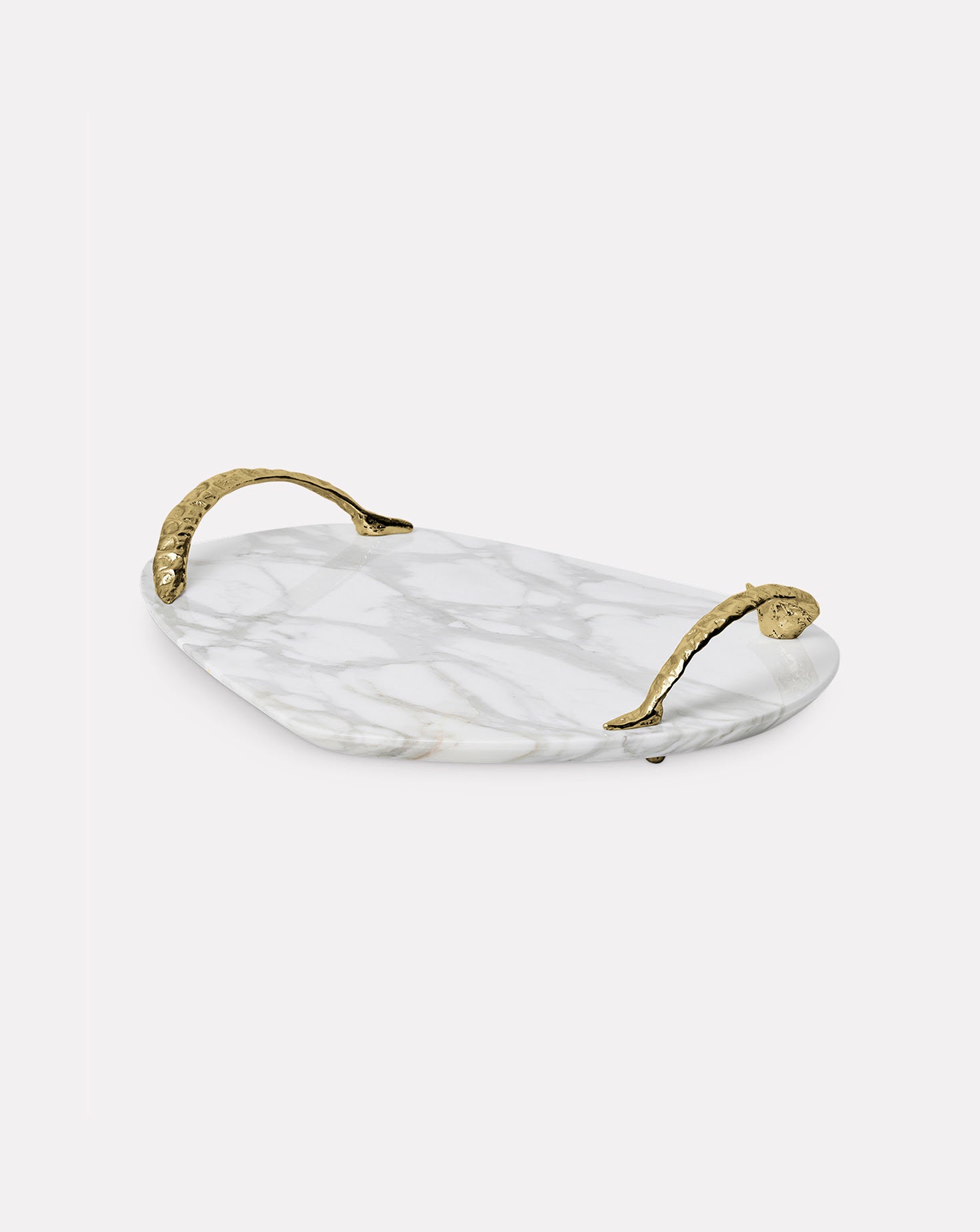 Rozu Calacatta Marble Tray