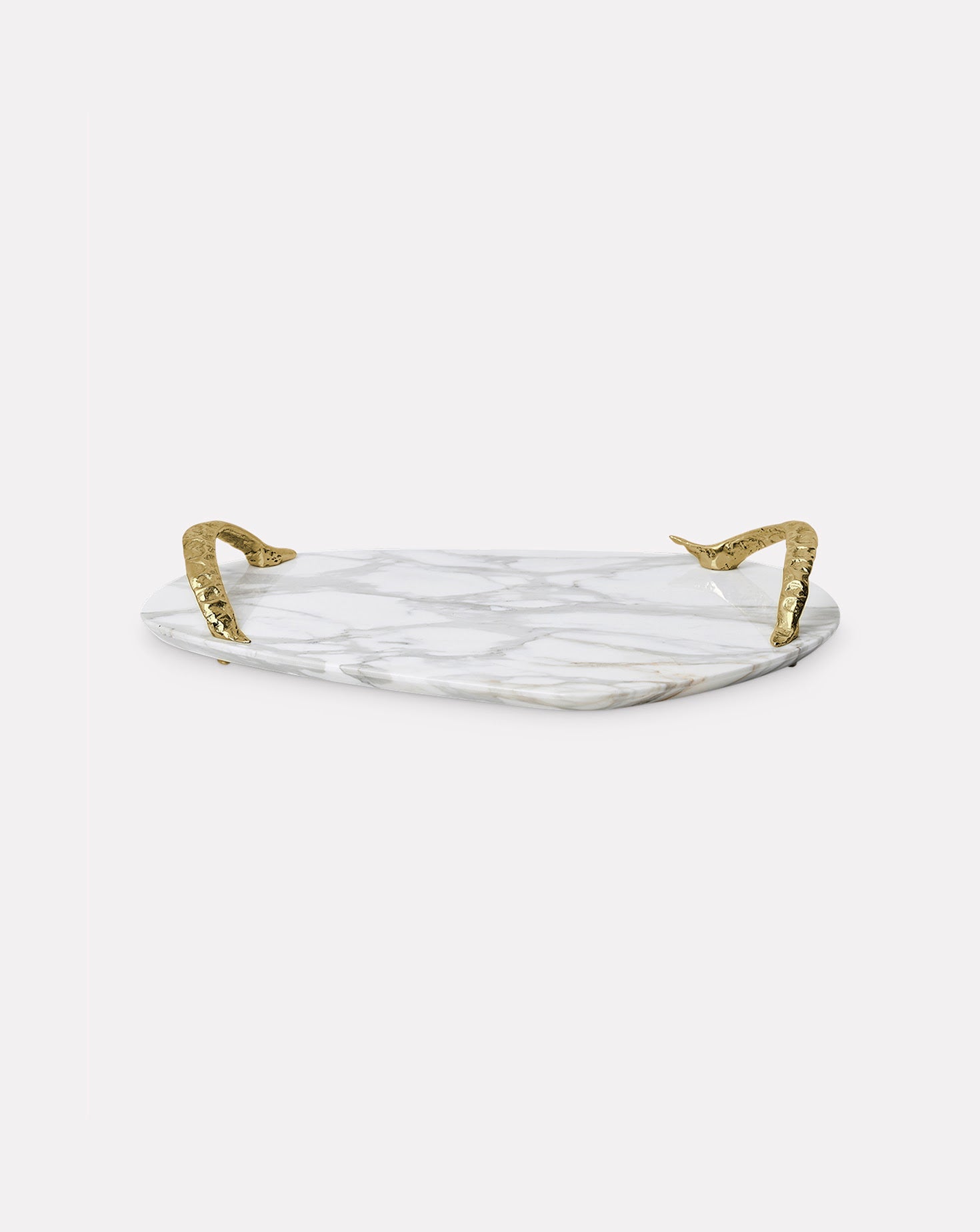 Rozu Calacatta Marble Tray