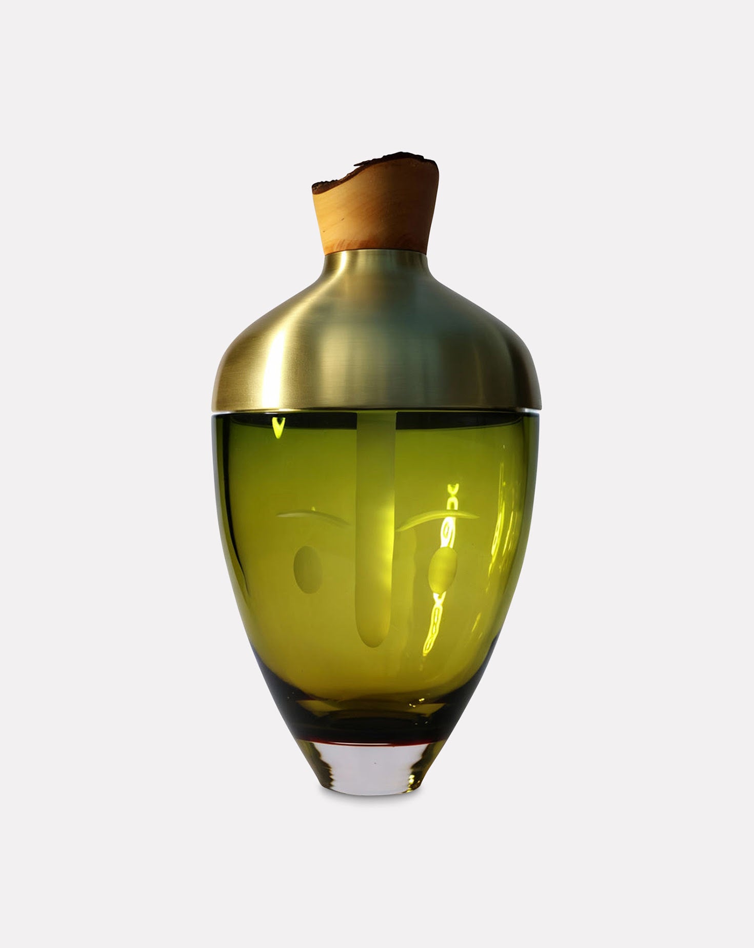 Muse Classic figurative Glass Vessel