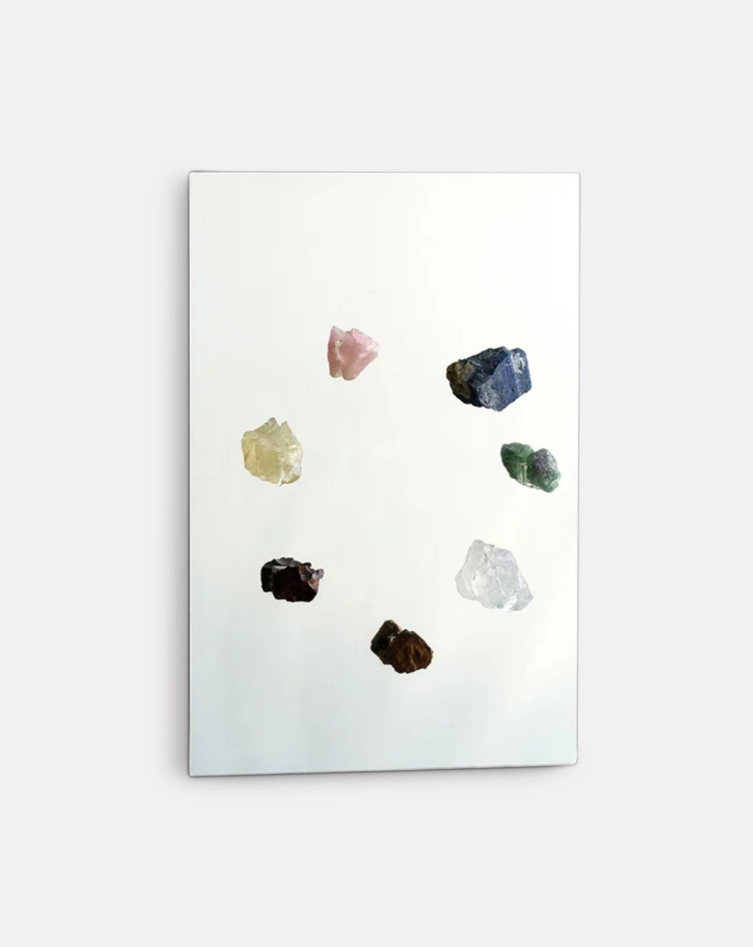 Sculptural Crystal Wall Mirror No. 3