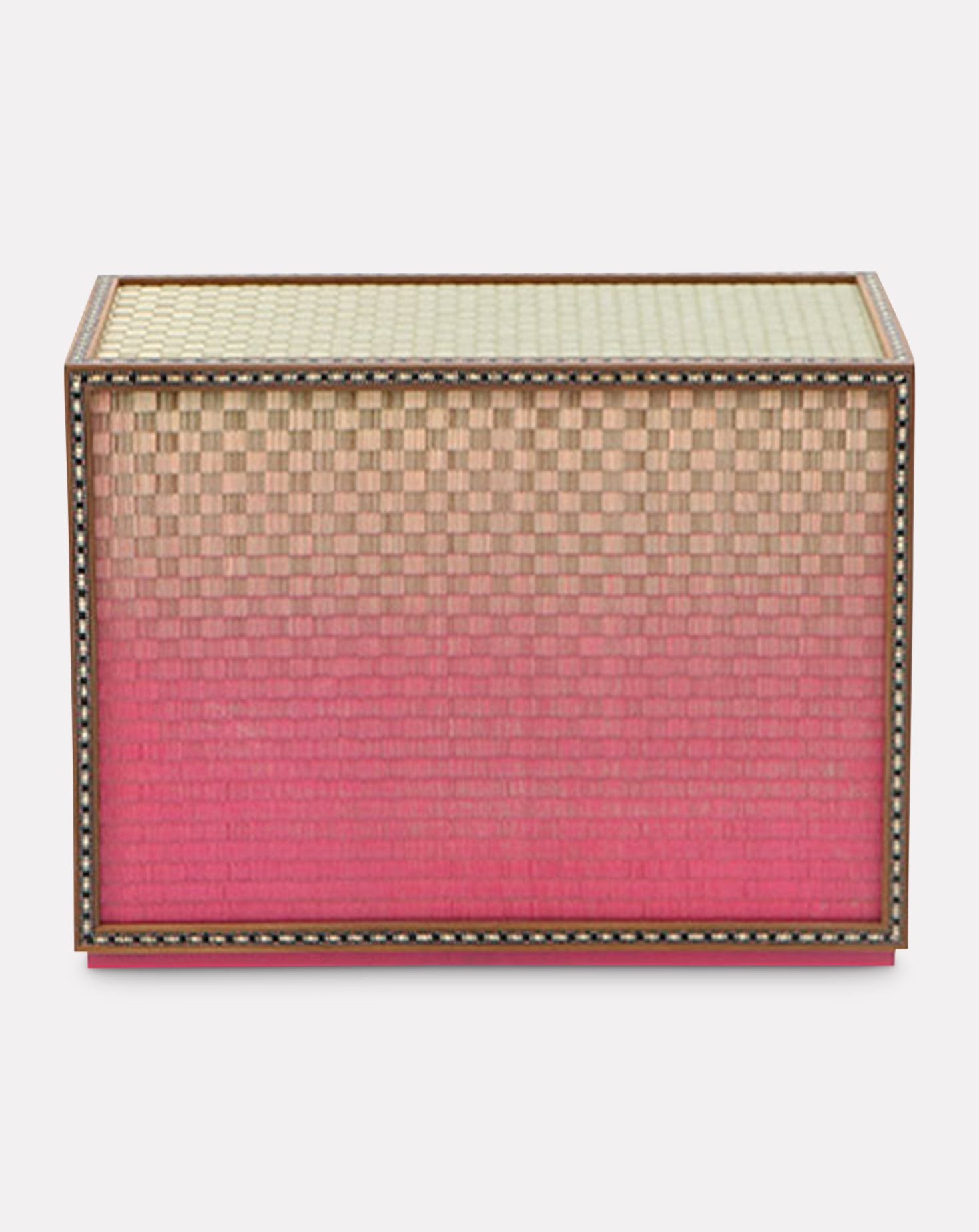 Tatami With Marquetry Insert Side Table