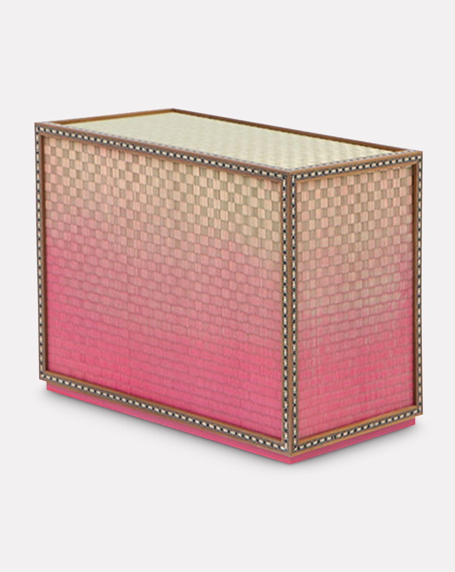 Tatami With Marquetry Insert Side Table