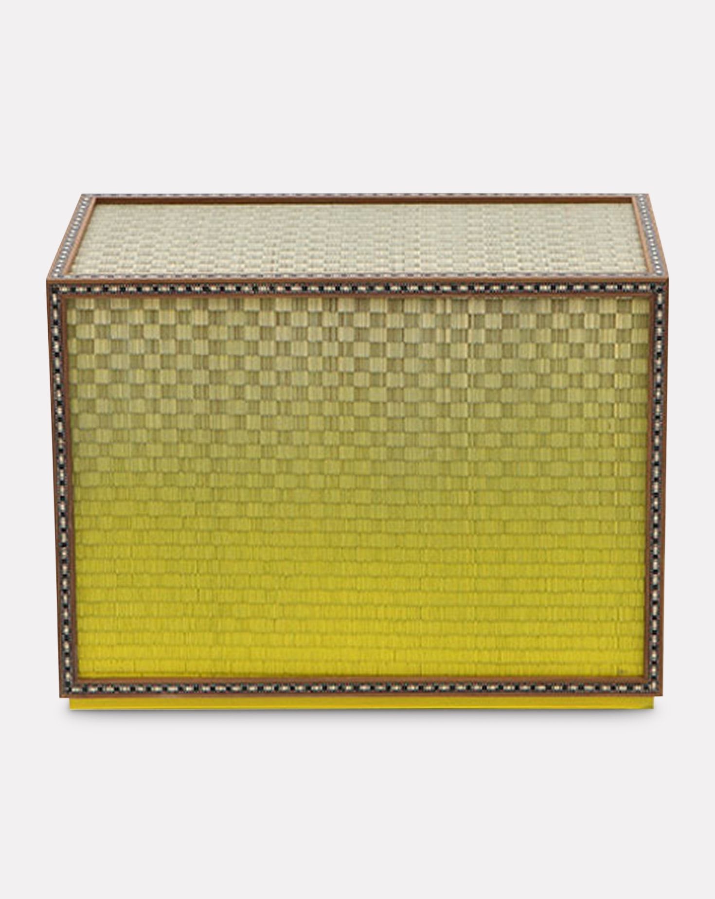 Tatami With Marquetry Insert Side Table