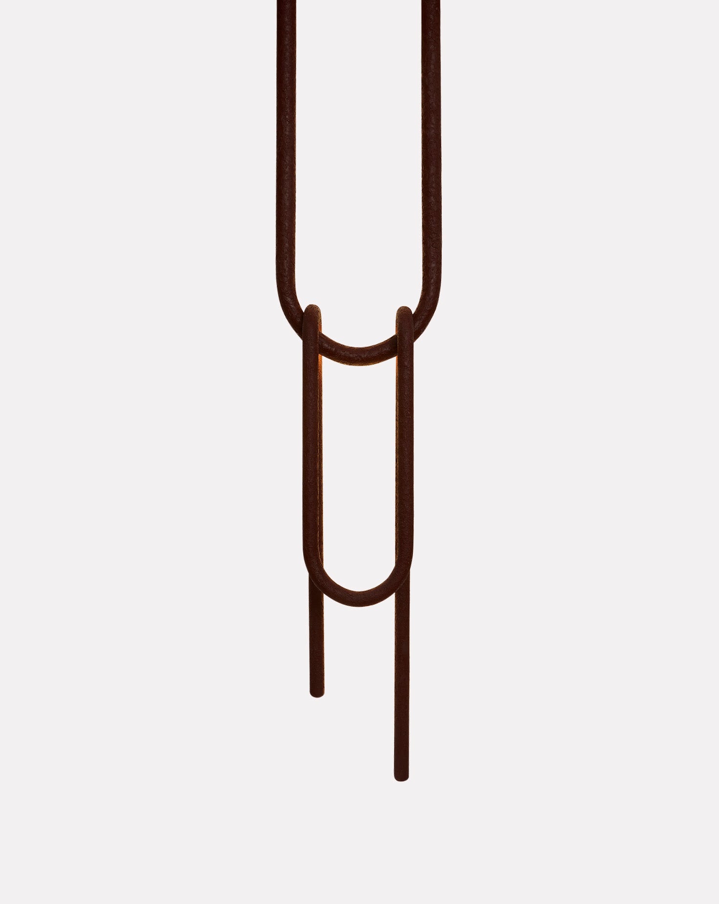 The Drape Aluminium and Sand Pendant