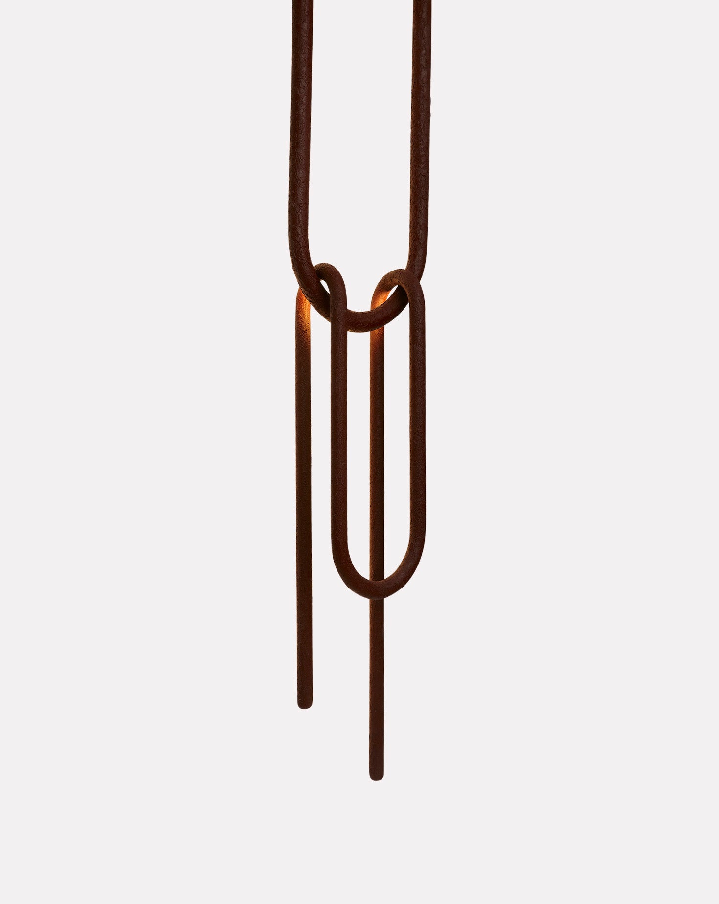 The Drape Aluminium and Sand Pendant