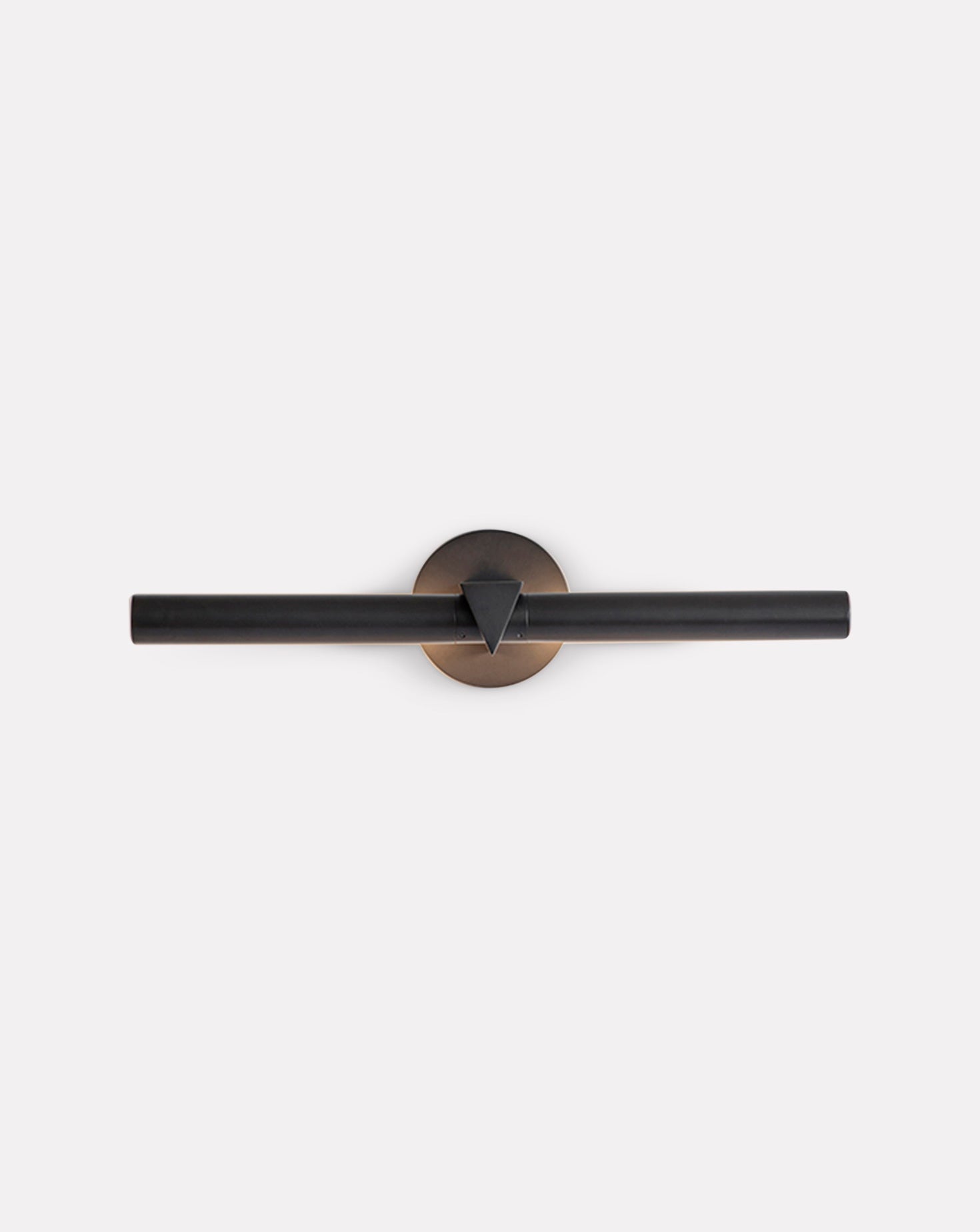 Triangle Picture Dark Bronze Wall Light