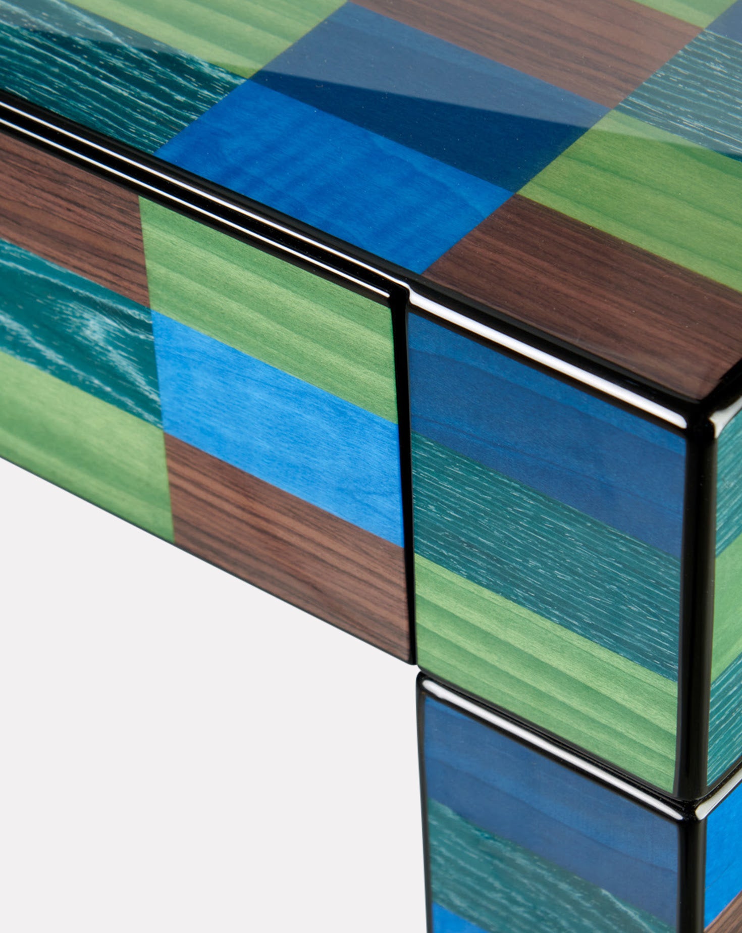 Venezia Wood and Inlay Veneer Desk