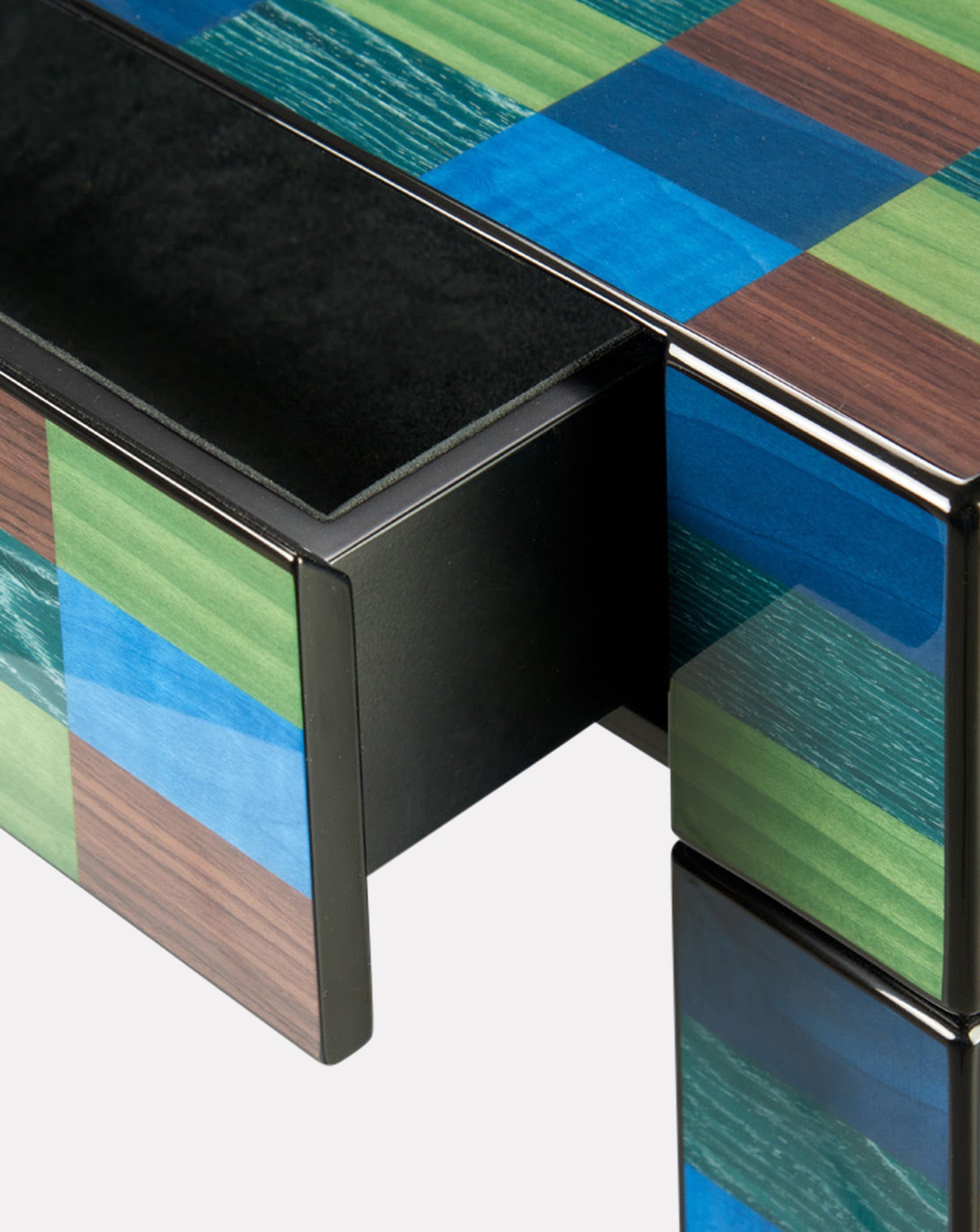 Venezia Wood and Inlay Veneer Desk