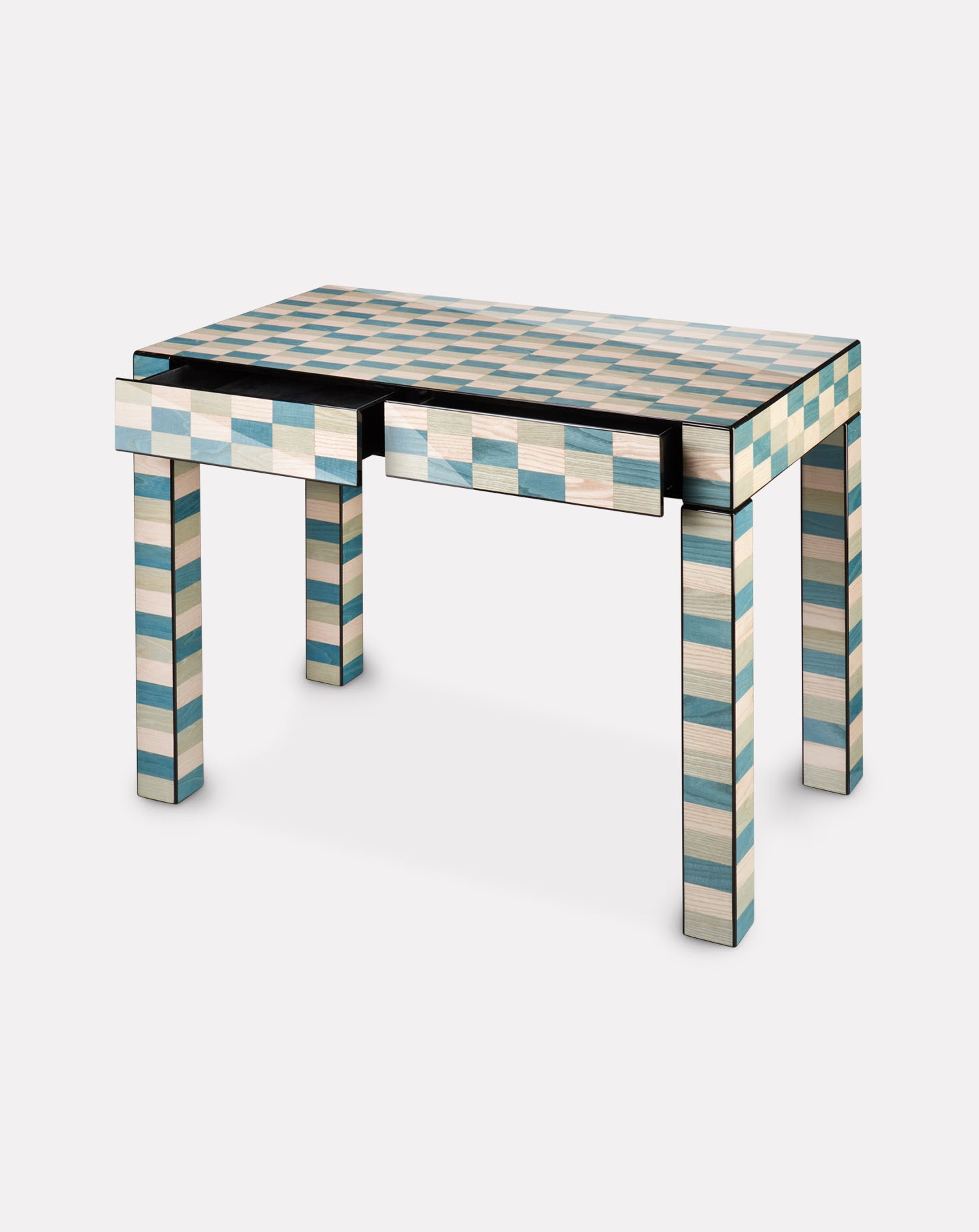 Venezia Wood and Inlay Veneer Desk