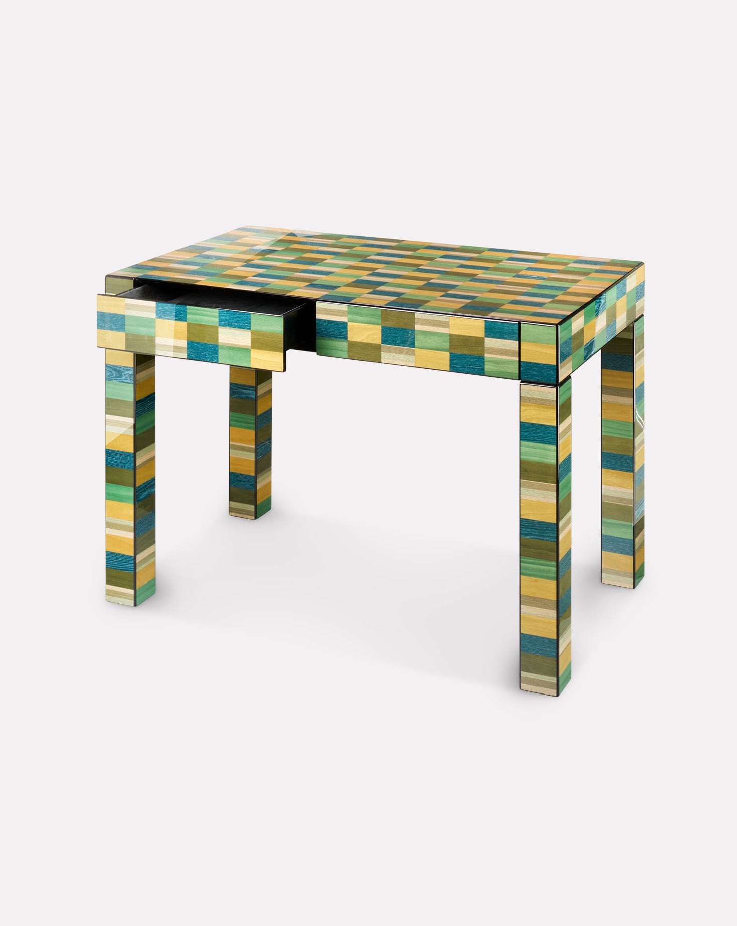 Venezia Wood and Inlay Veneer Desk
