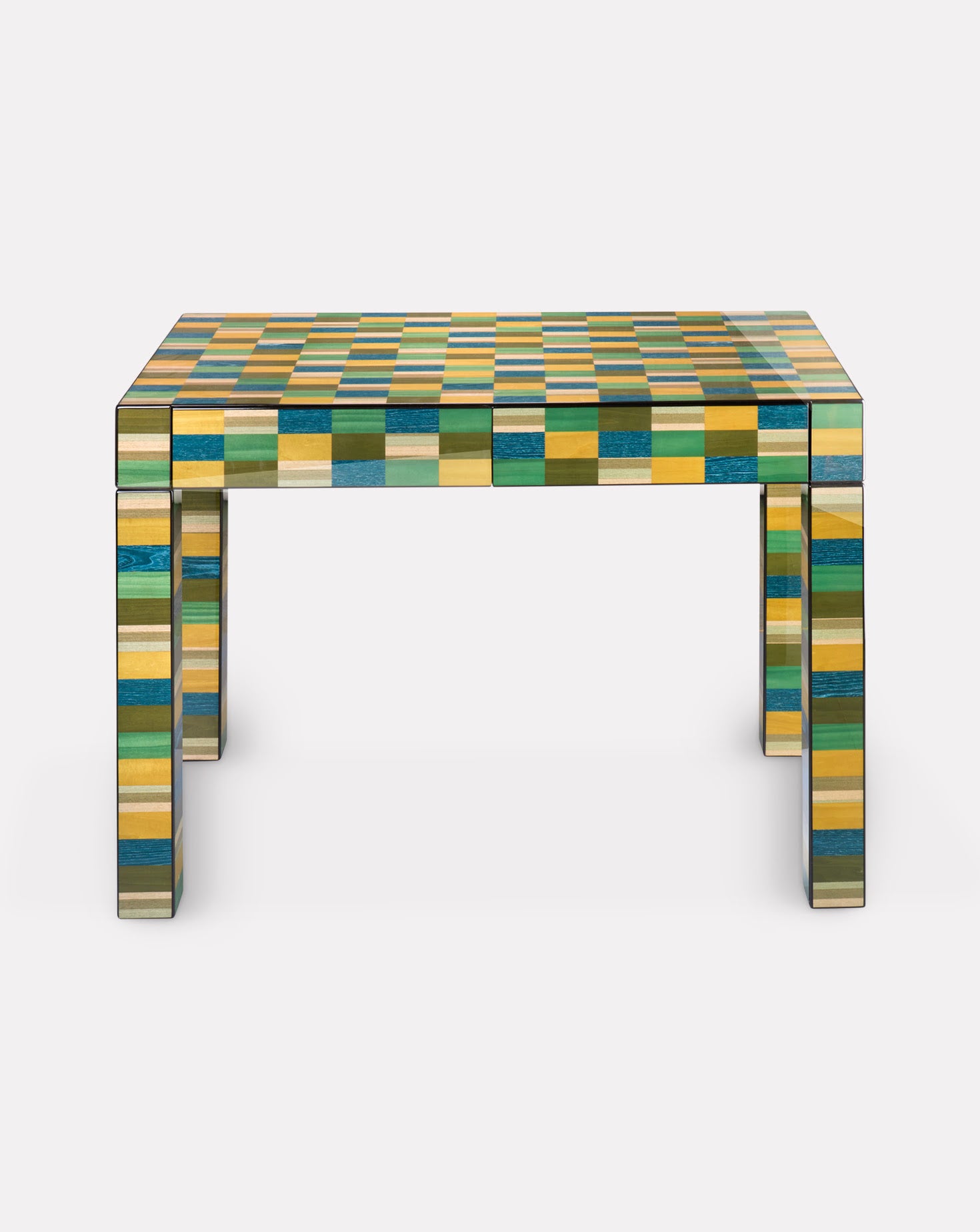 Venezia Wood and Inlay Veneer Desk