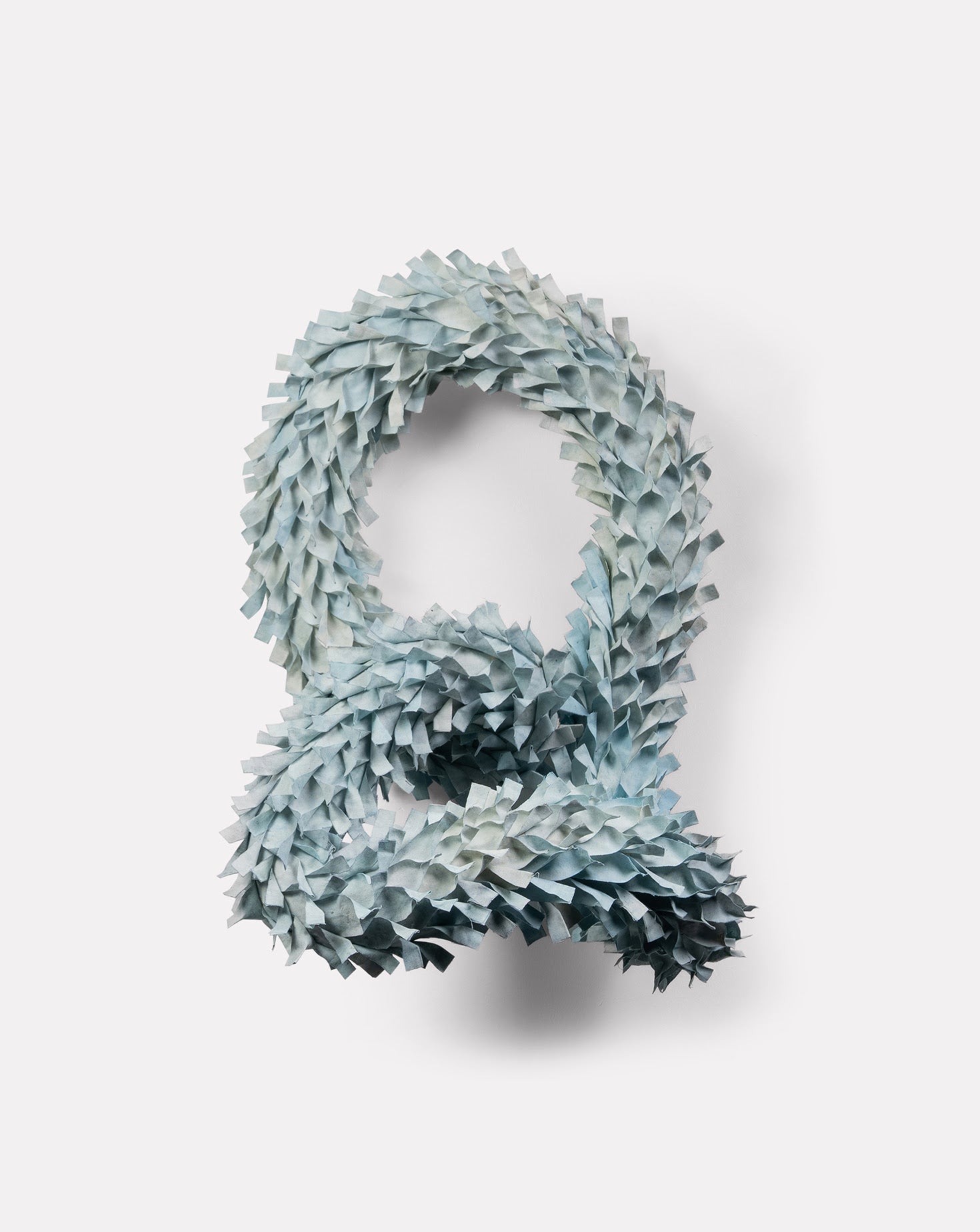 Wall Loop 03 Blue Scultpure