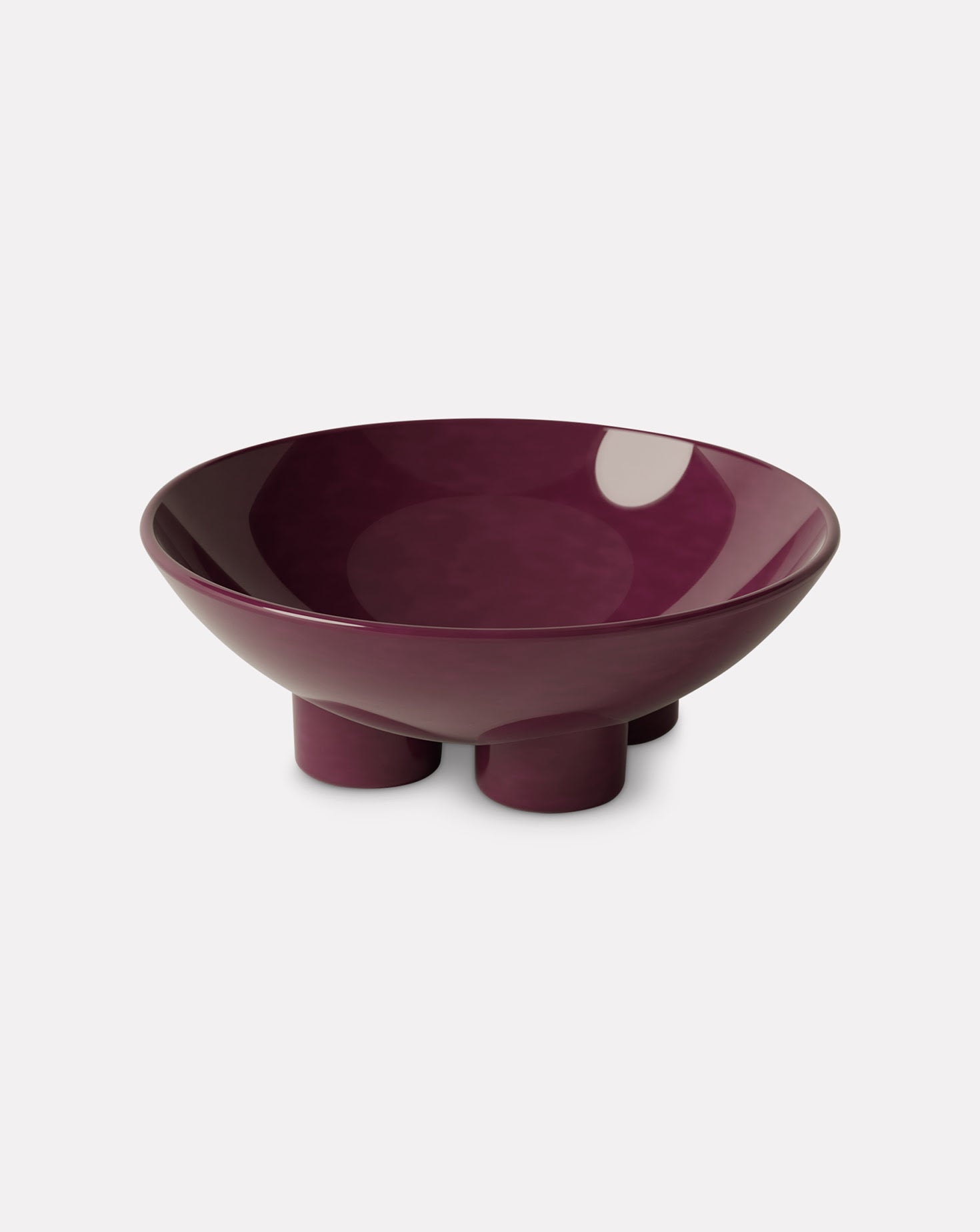 Handcrafted Glazed Ceramic Fruit Bowl