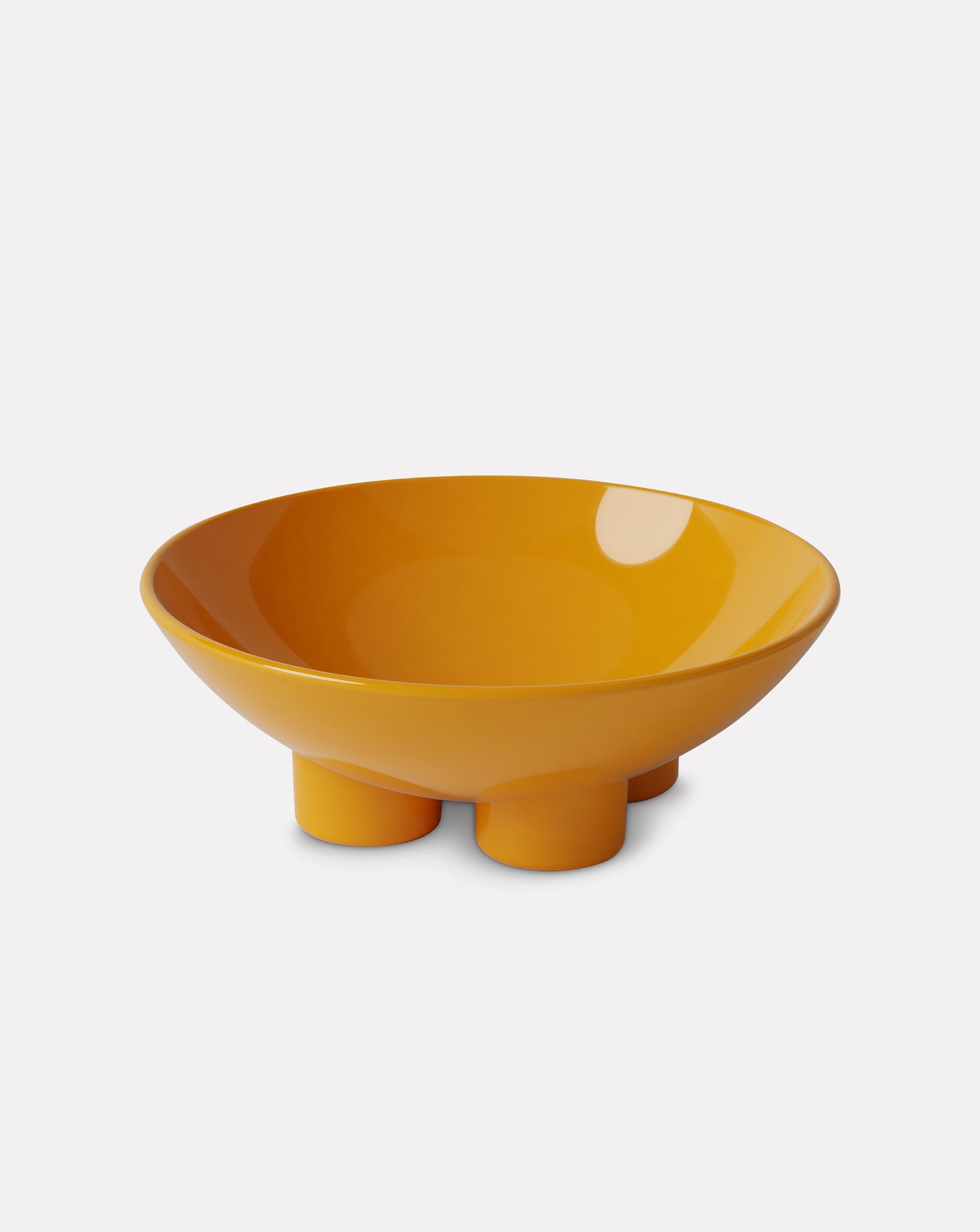 Handcrafted Glazed Ceramic Fruit Bowl