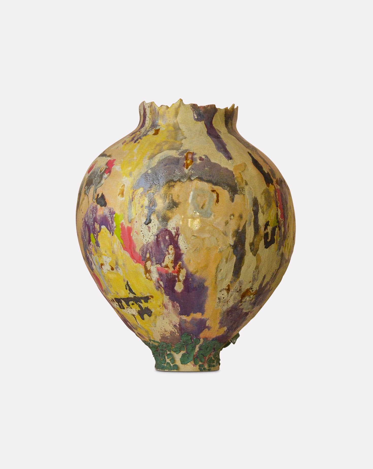 Merciless Truth Glazed Stoneware Sculpture