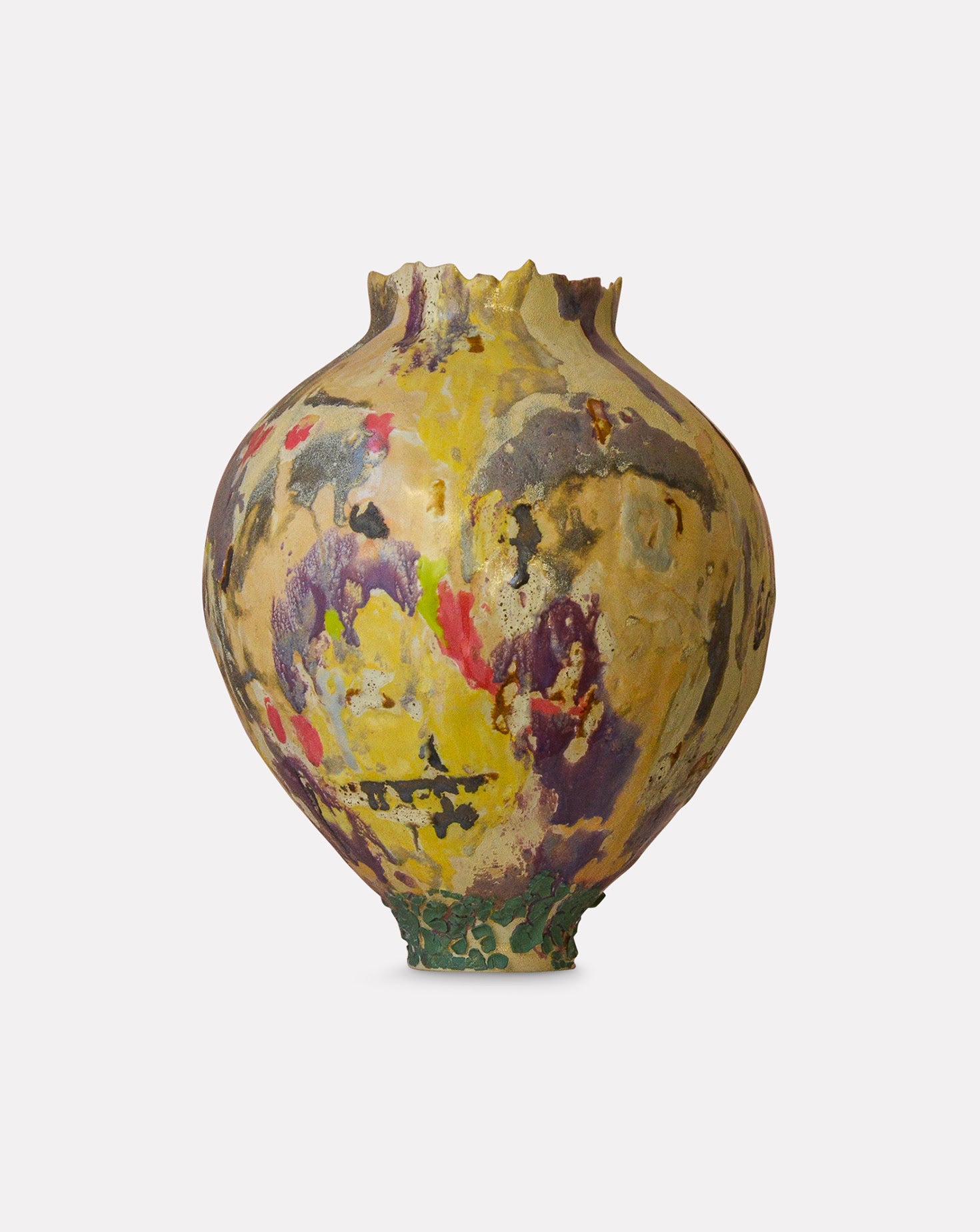 Merciless Truth Glazed Stoneware Sculpture