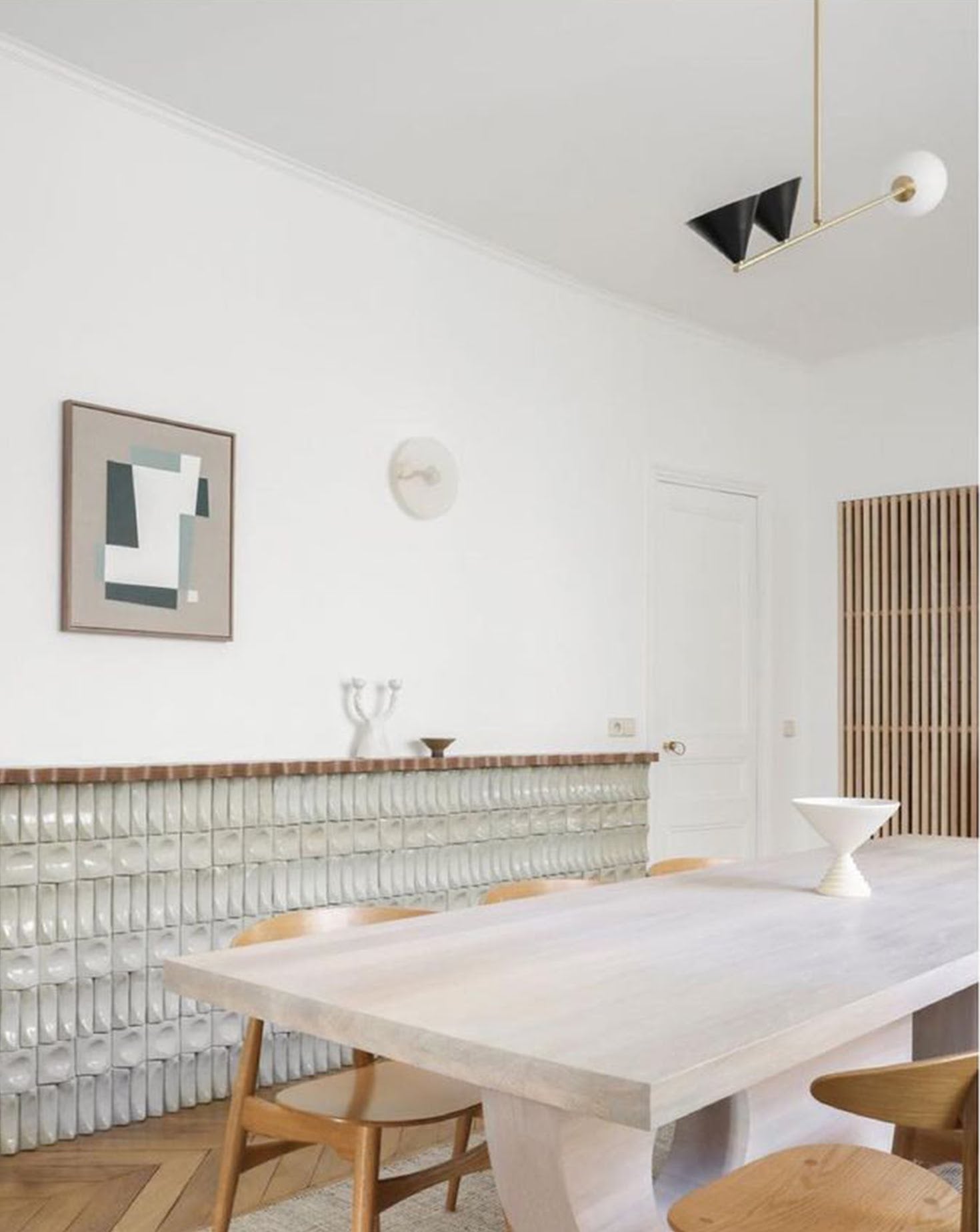 Balancing Variations Brass 1 Globe Pendant