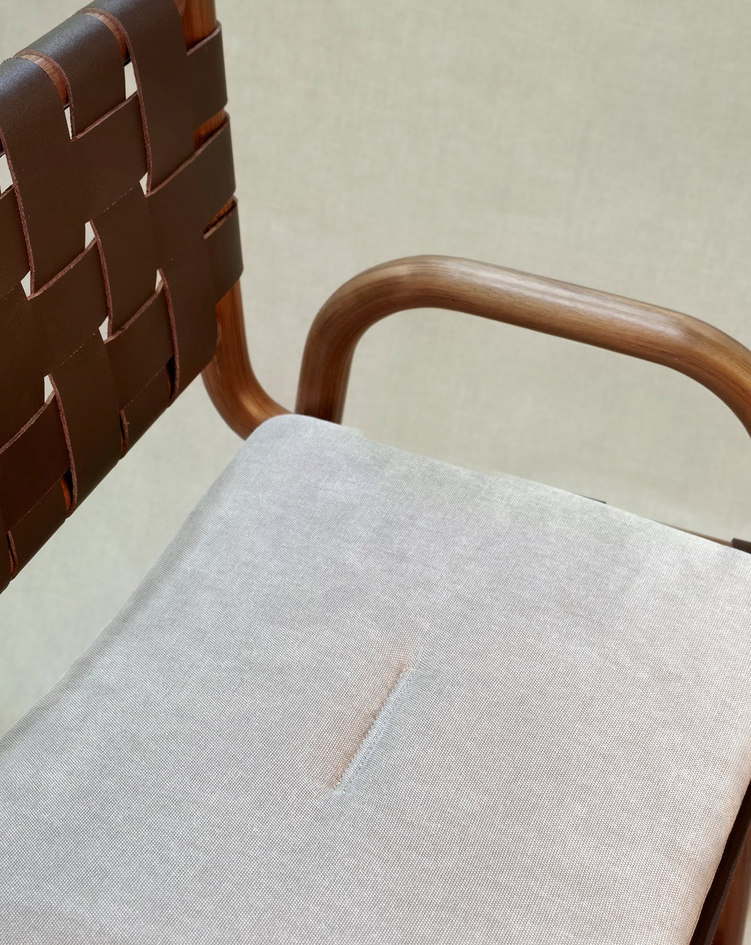 Albany Walnut Bar Chair