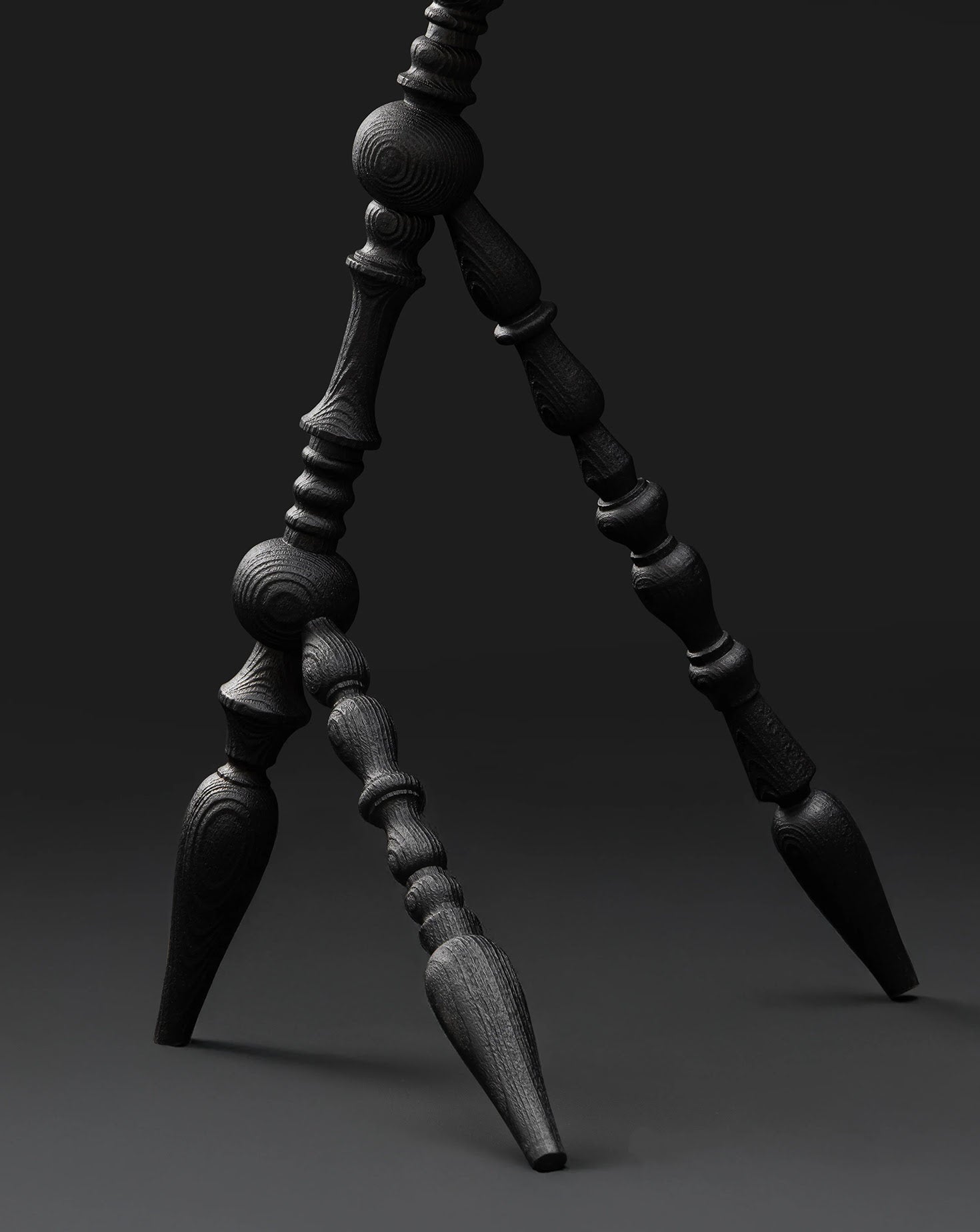 Annabelle Sculptural Beech Wood Side Table