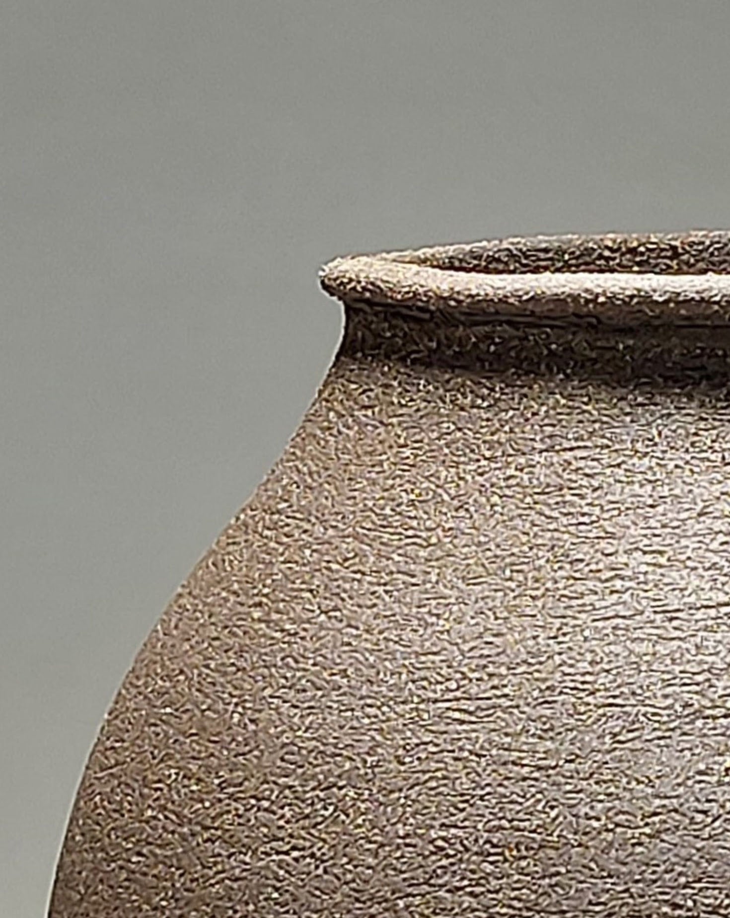 Contemporary Black Form Ceramic Vessel