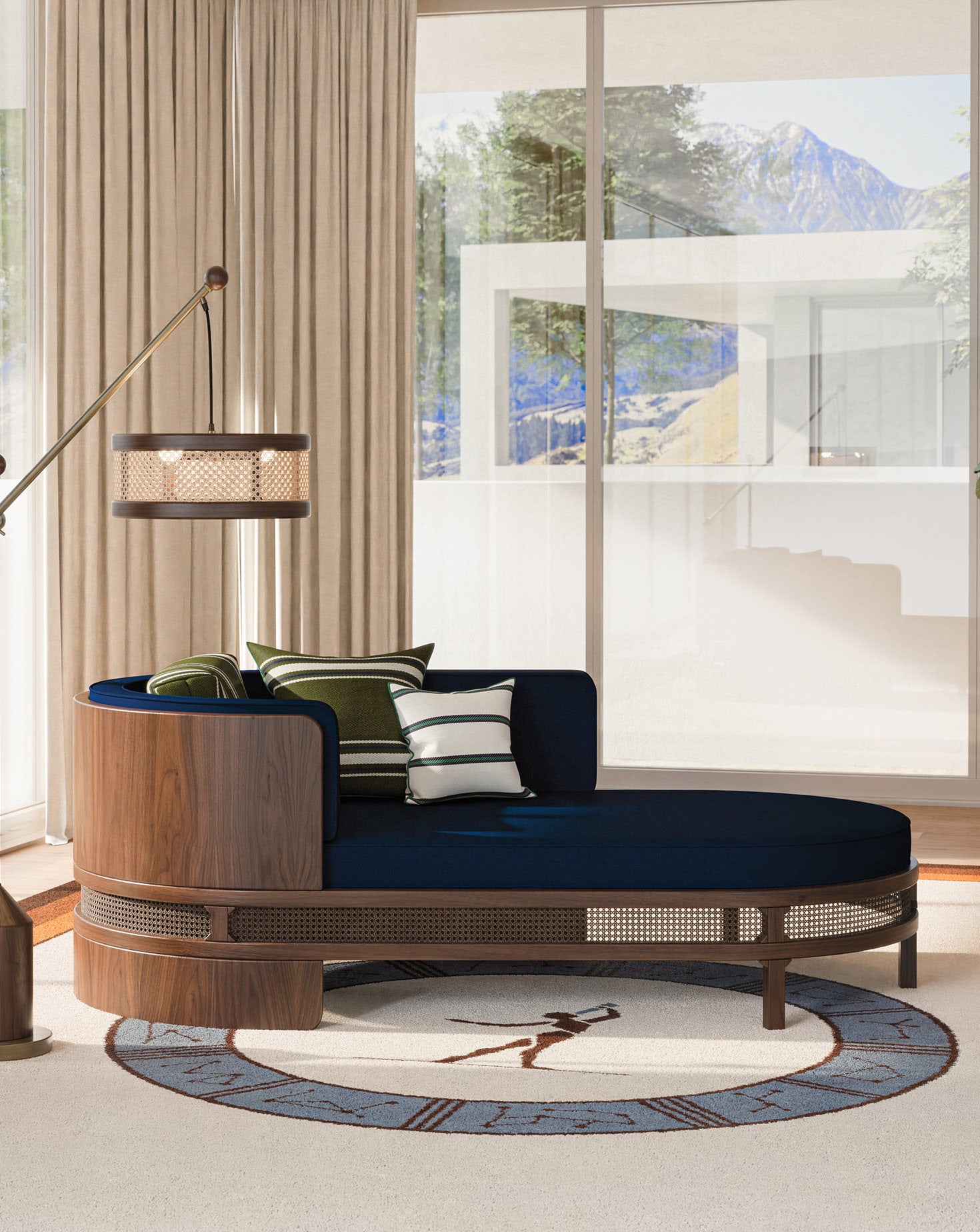 Brooks Chaise Longue Sofa