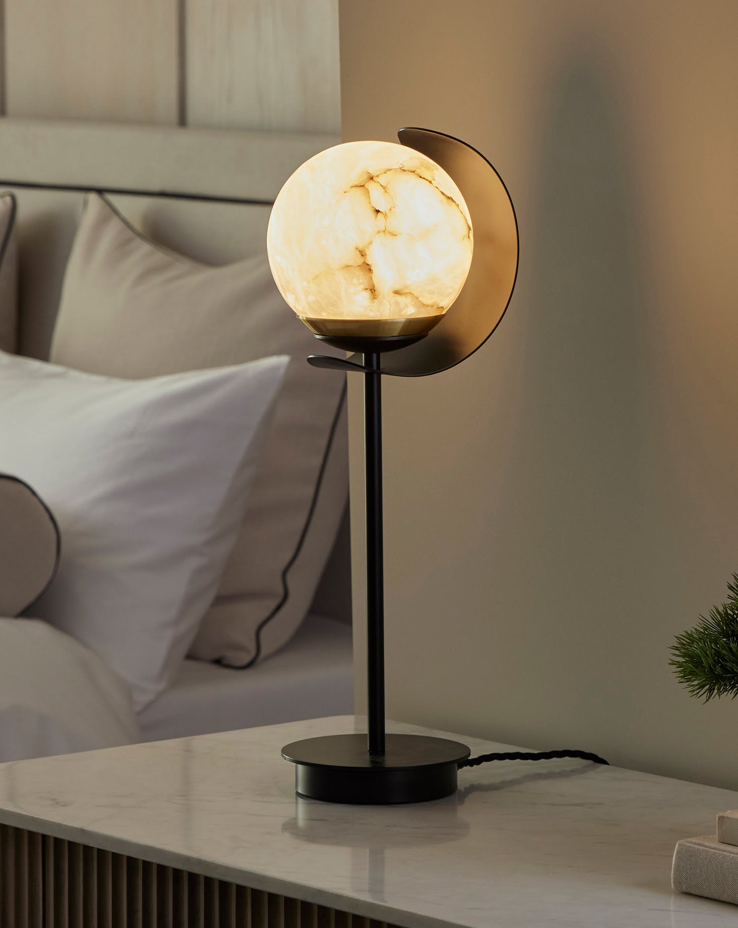 Callisto Alabaster Table Lamp