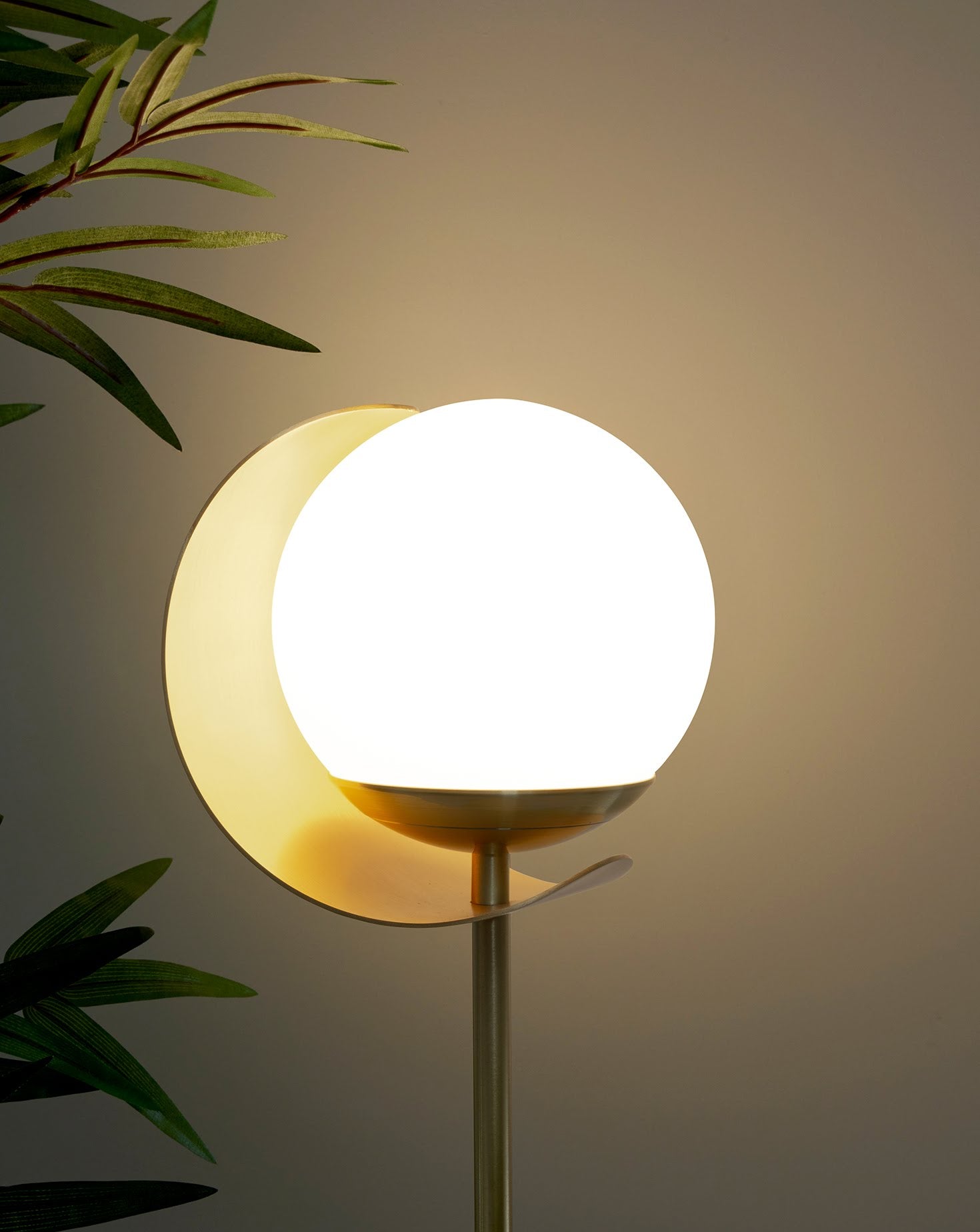 Callisto Opal Glass Table Lamp
