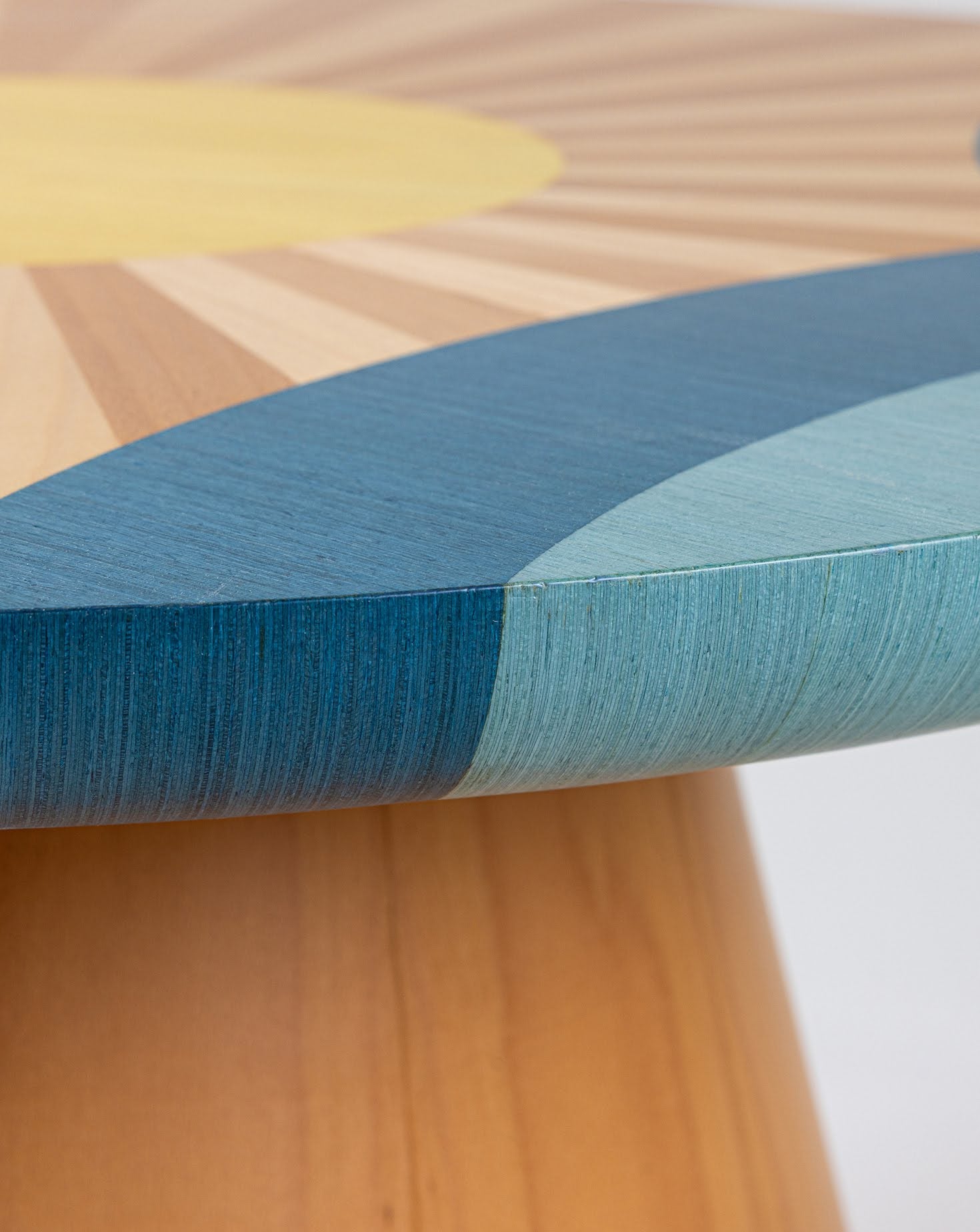 Chams Maple Wood Low Coffee Table
