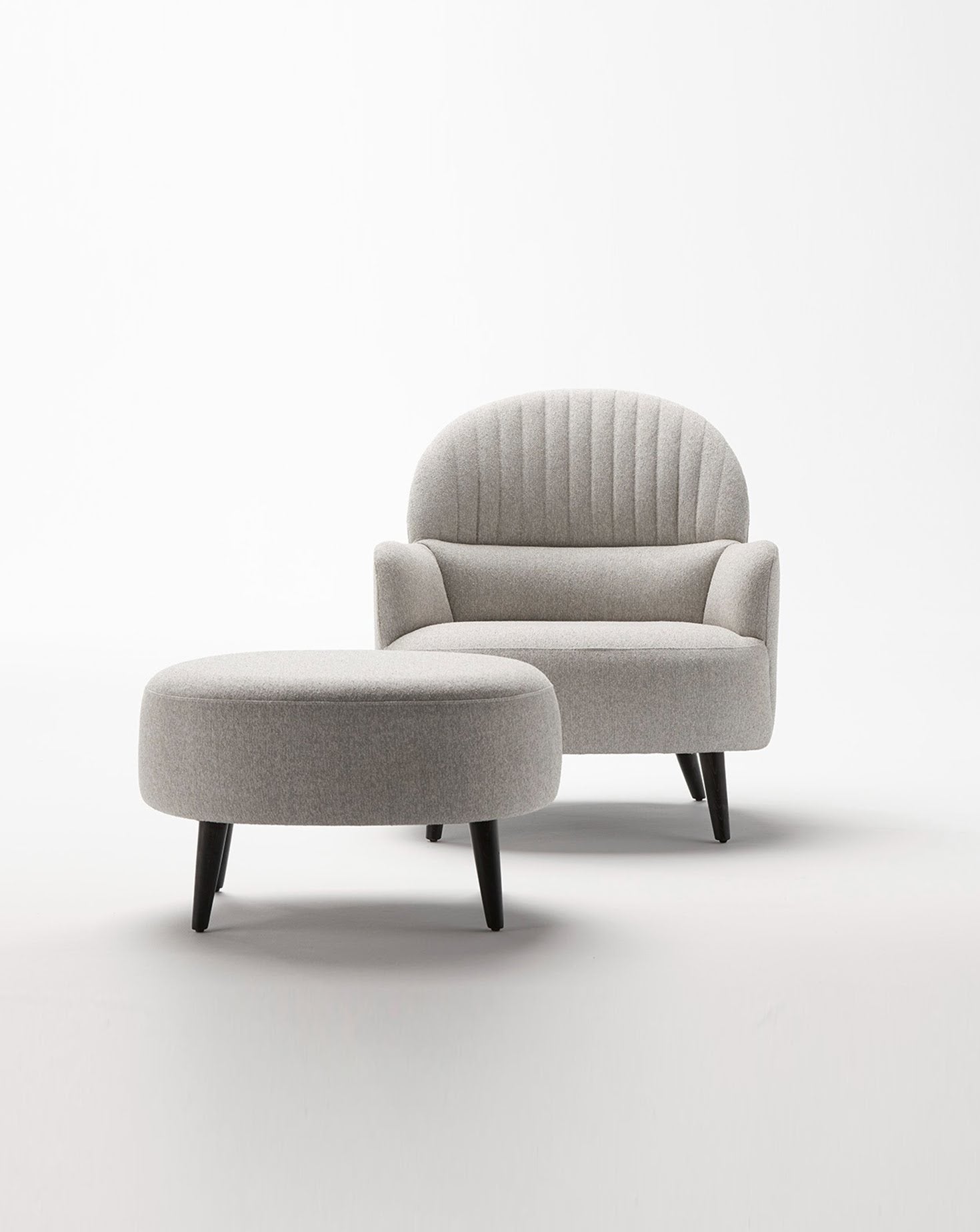 Cricket Grey Armchair