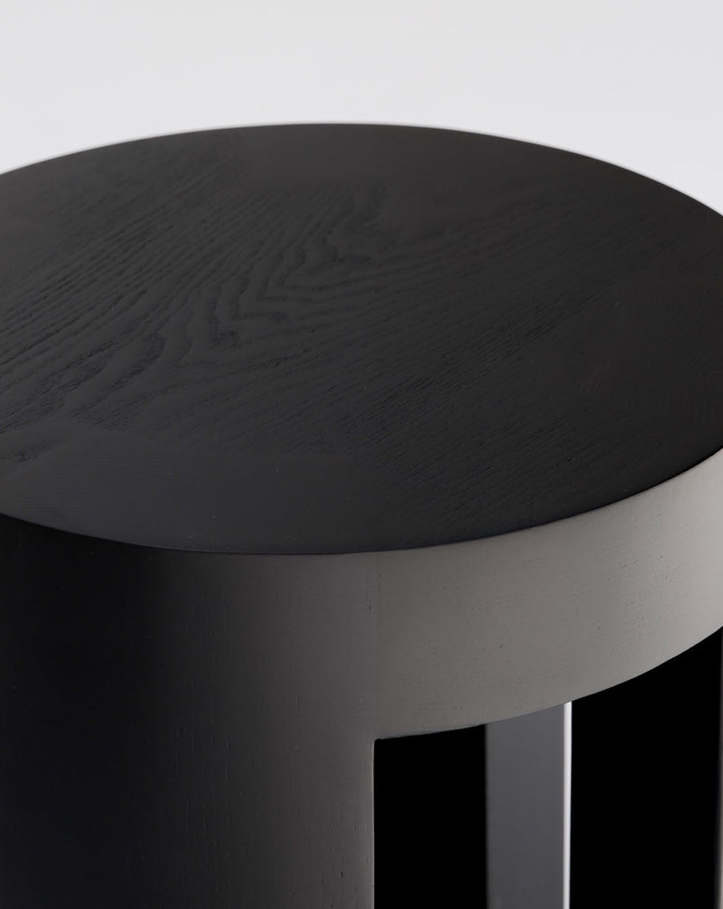 Gene Solid Wood Side Table Stool