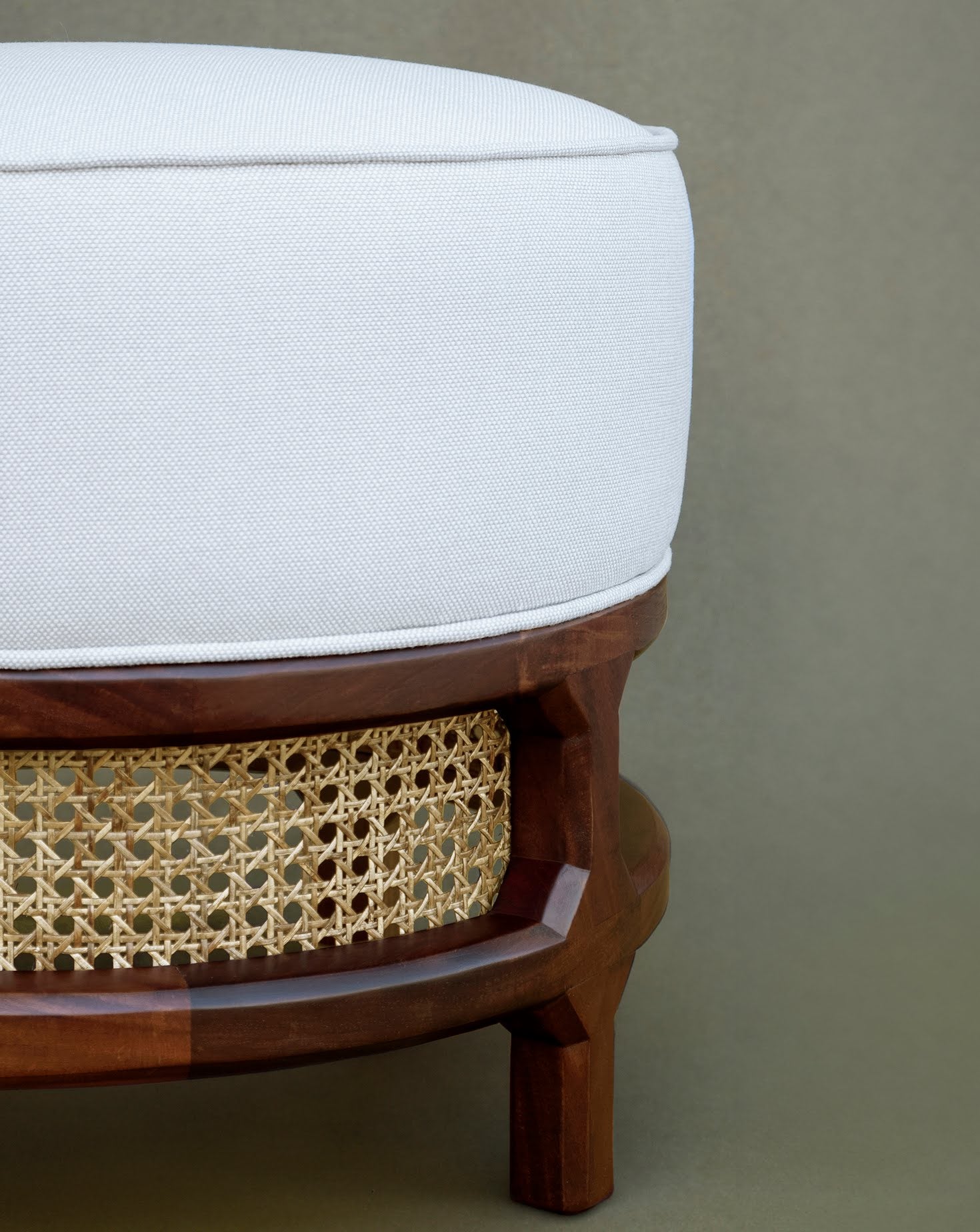 George Walnut Stool