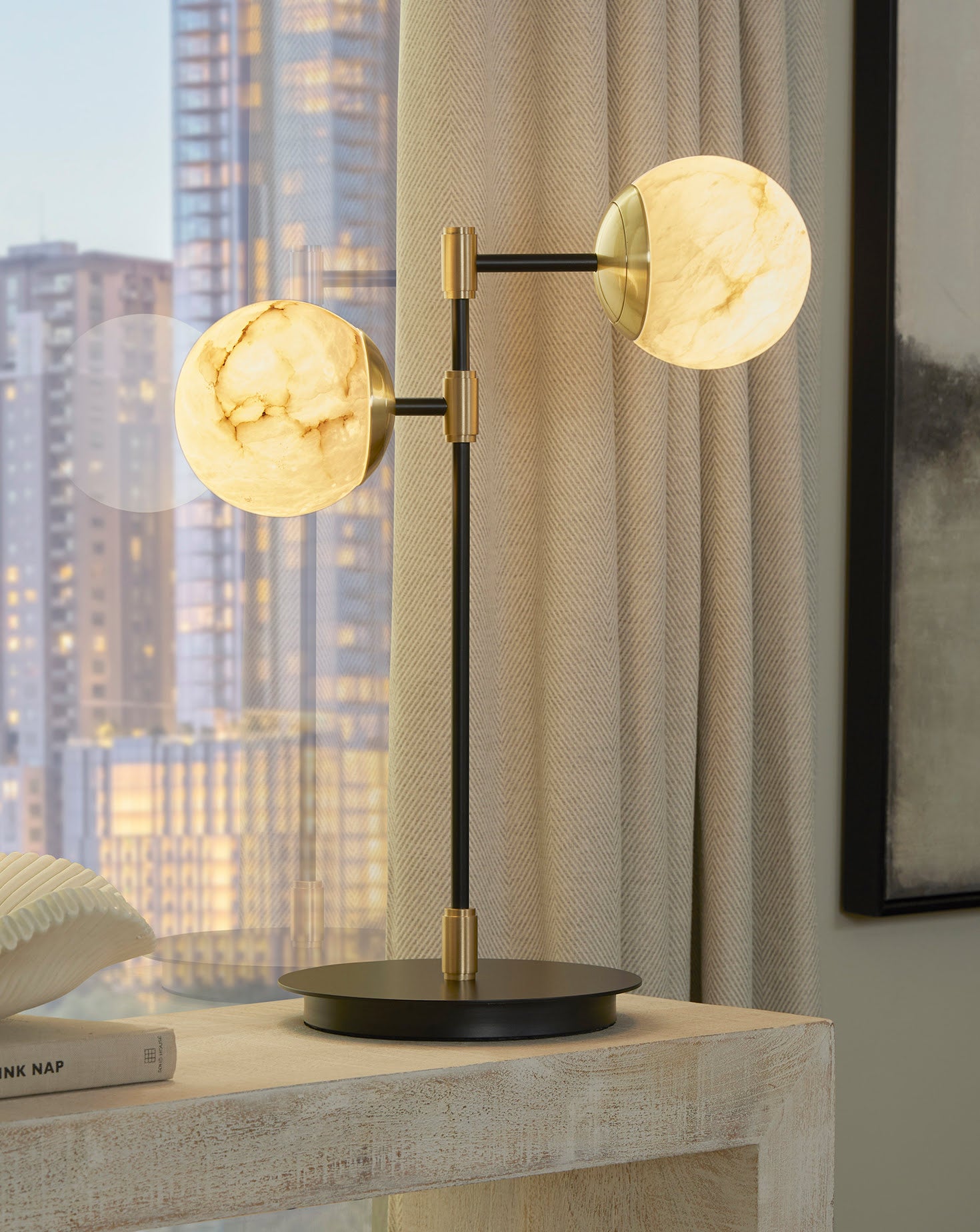 IO Brass Table Lamp