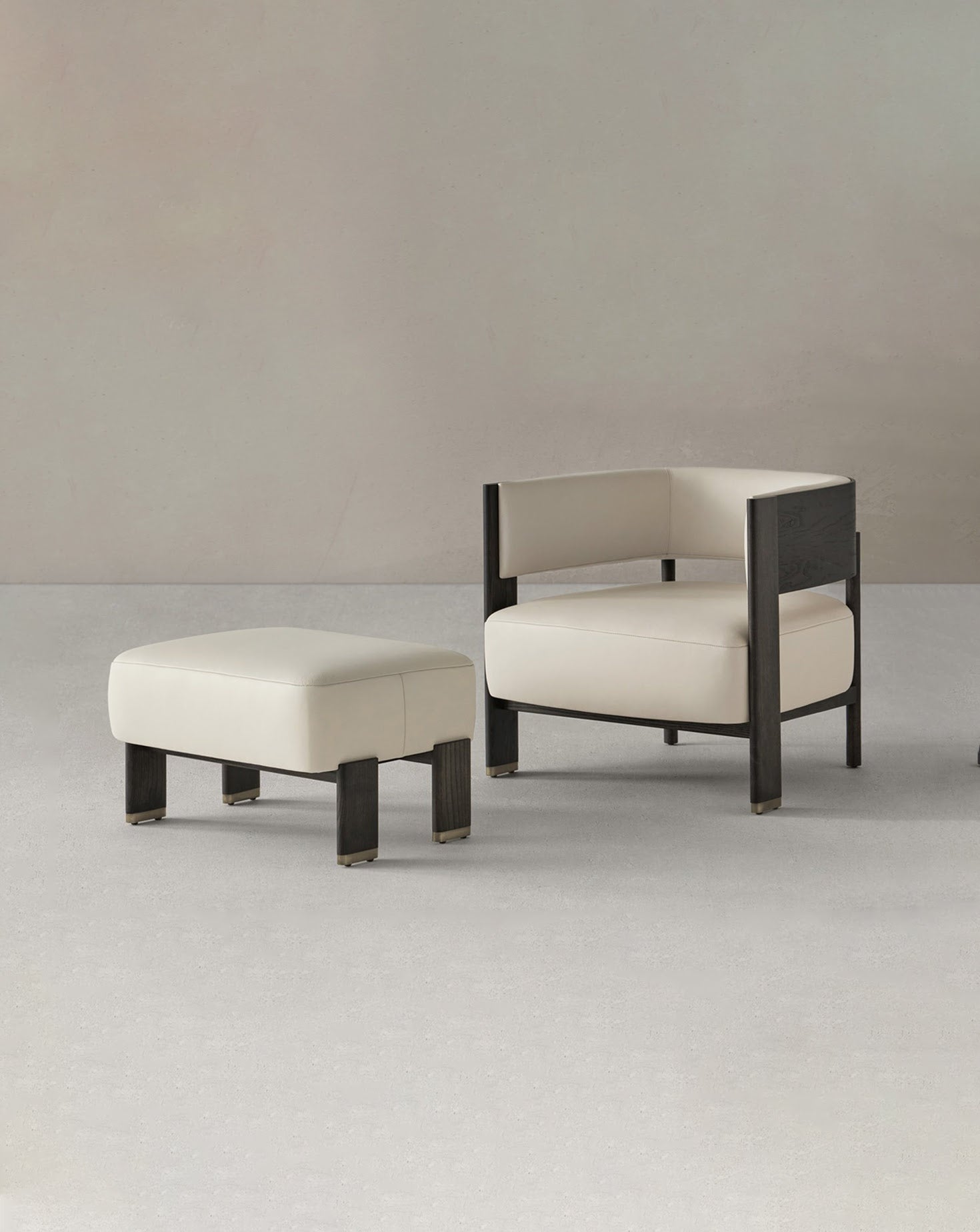 Jude Grey and Black Armchair