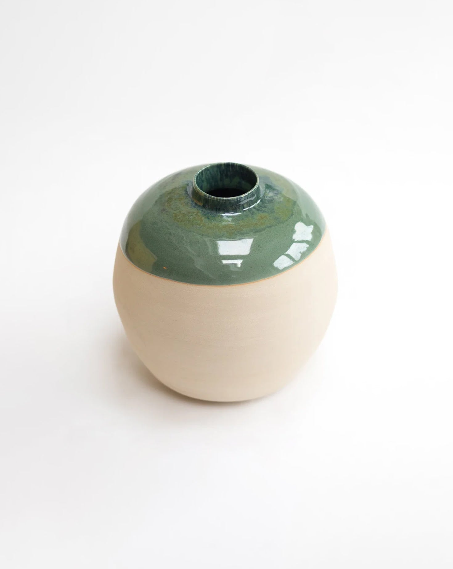 Jurassic Maca Stoneware Large Moon Jar