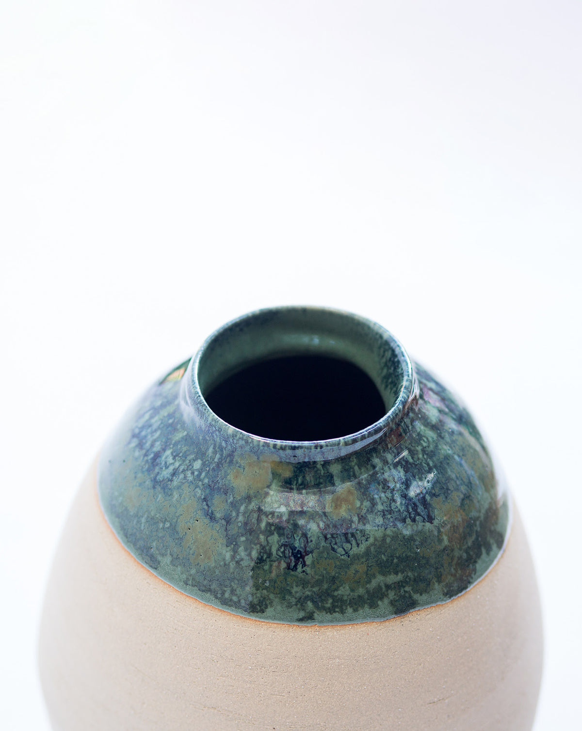 Large Jurassic Moon Jar Vessel