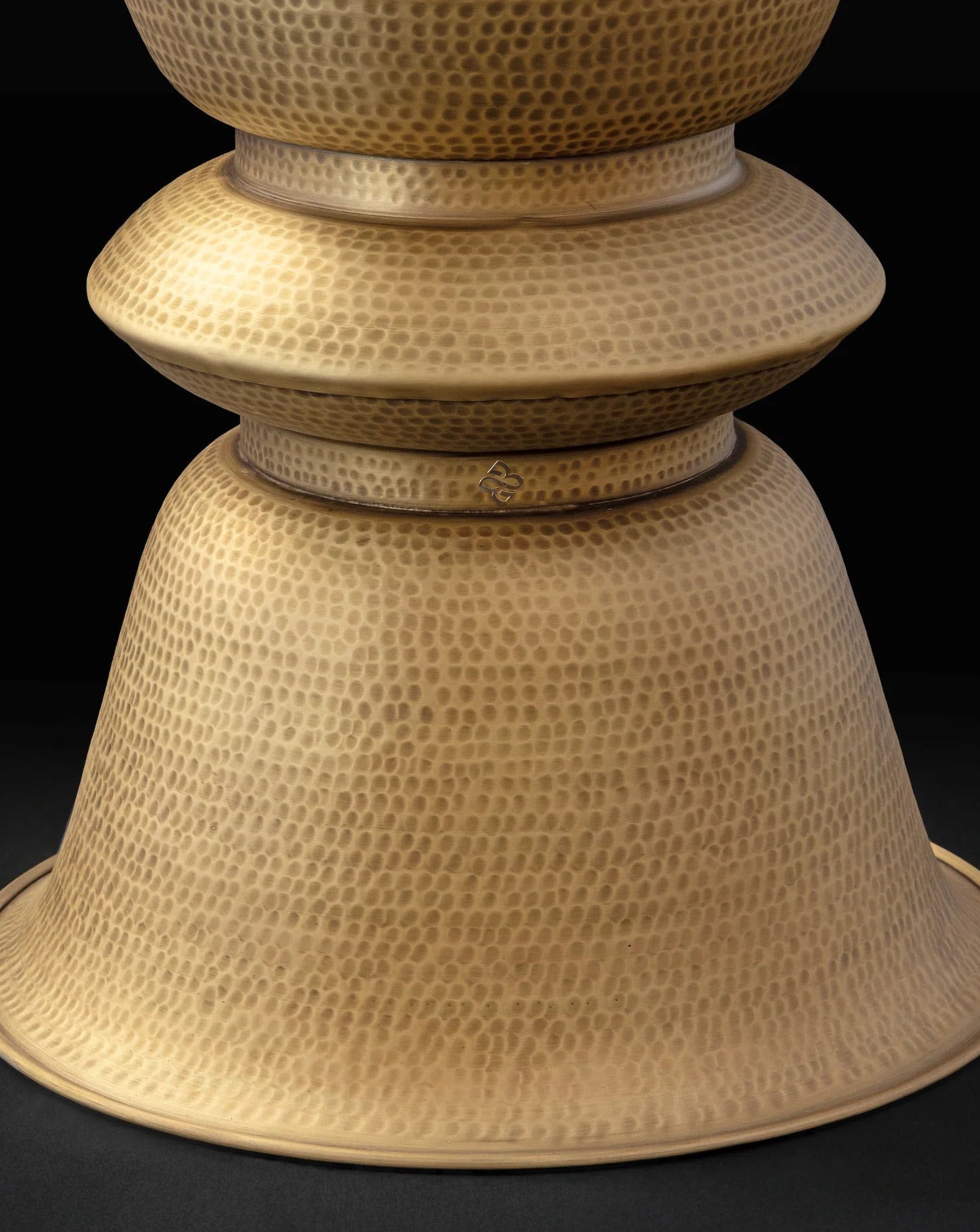Kalash Brass Stool