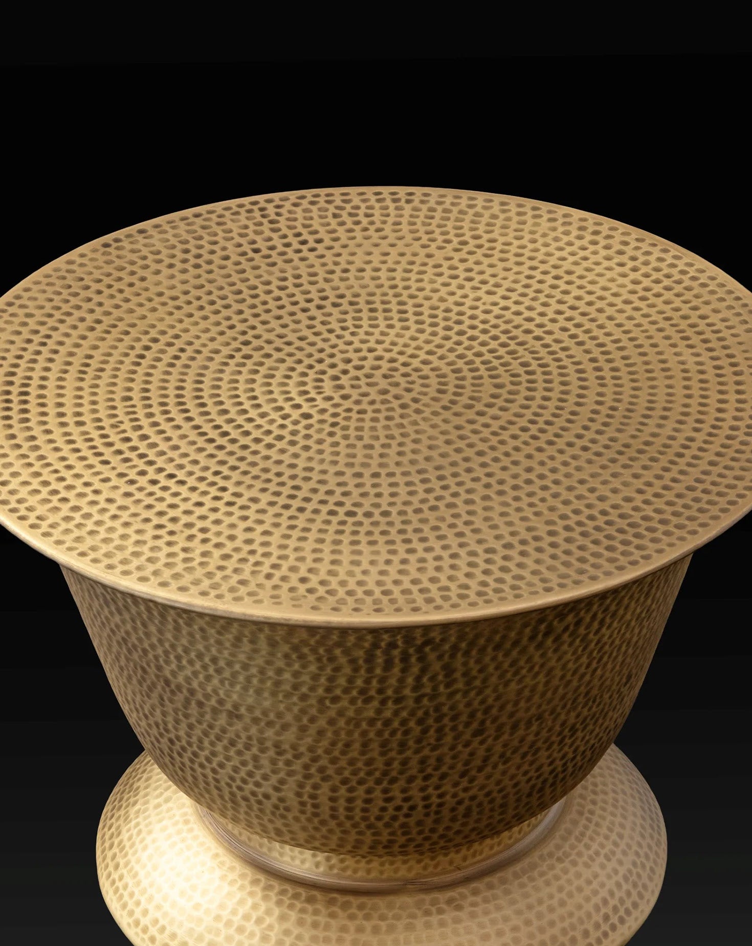 Kalash Brass Stool
