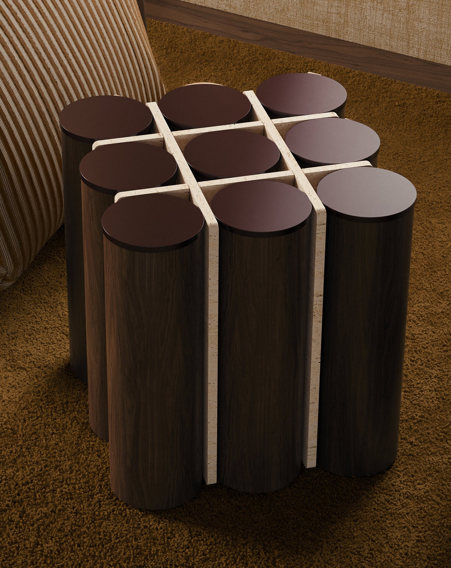 Kensington Tic Tac Toe Side Table