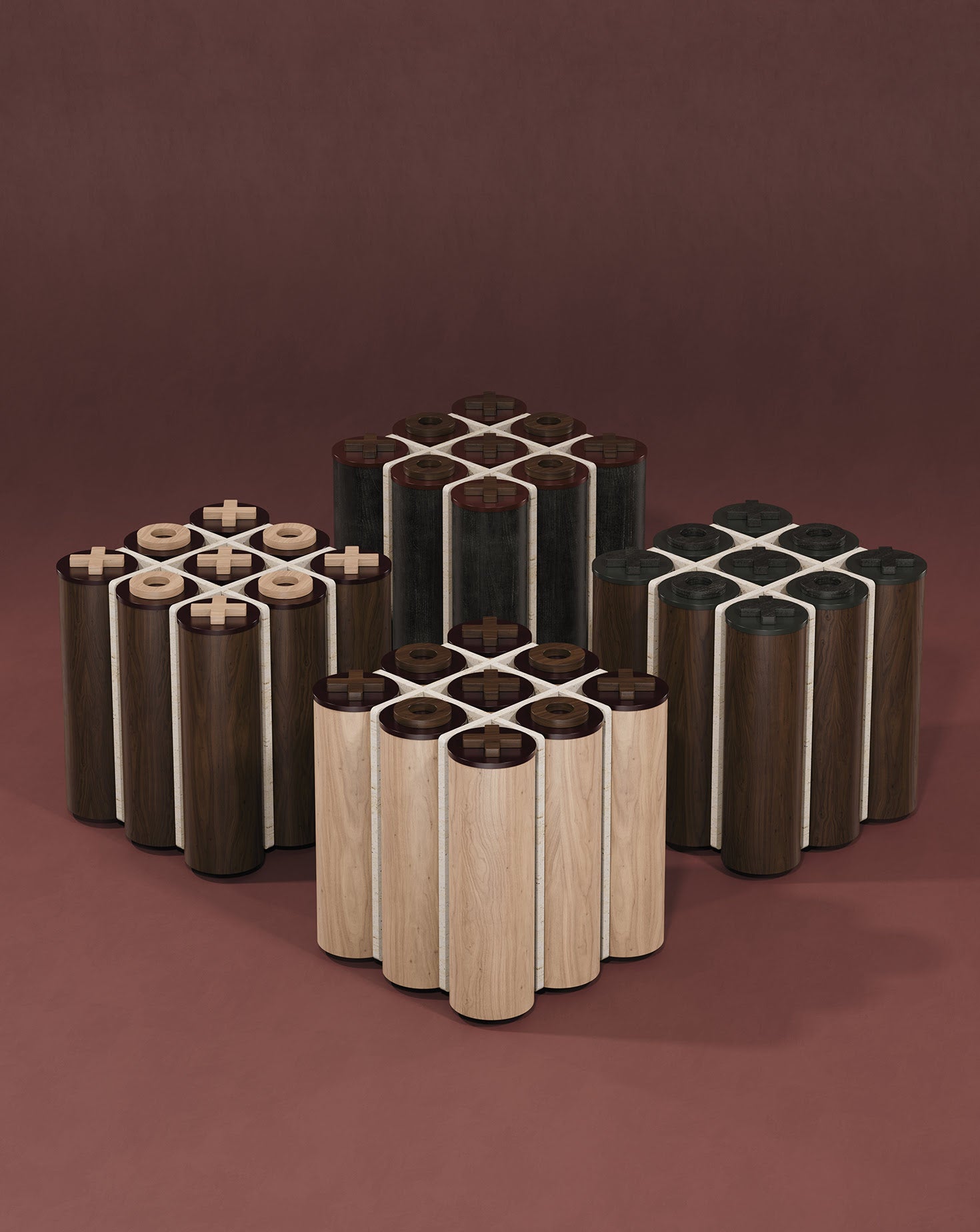 Kensington Tic Tac Toe Side Table