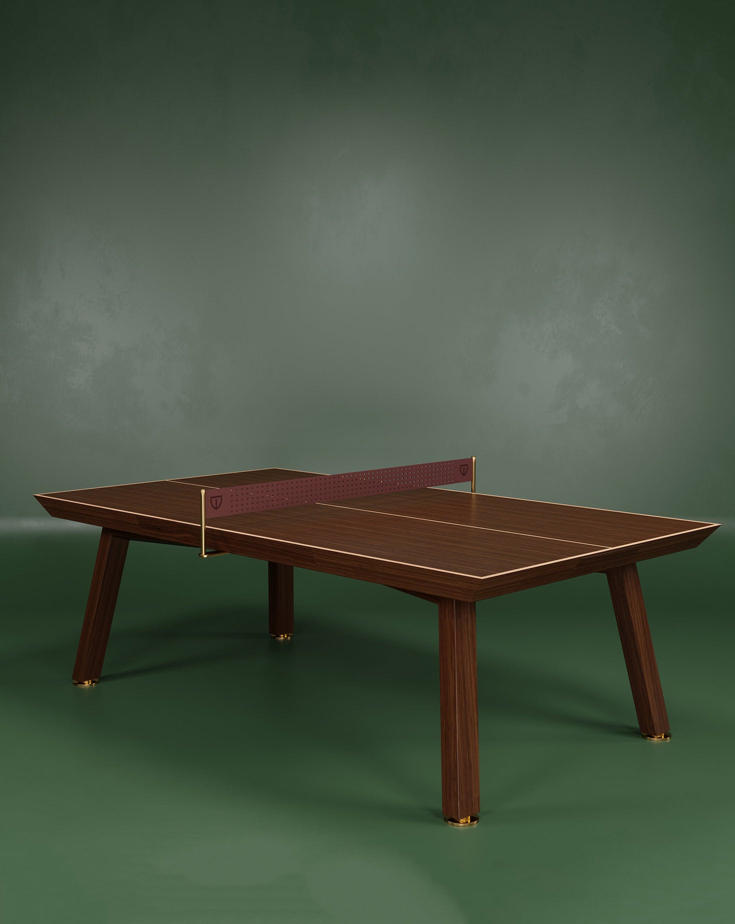 Keppel Ping Pong Walnut Table